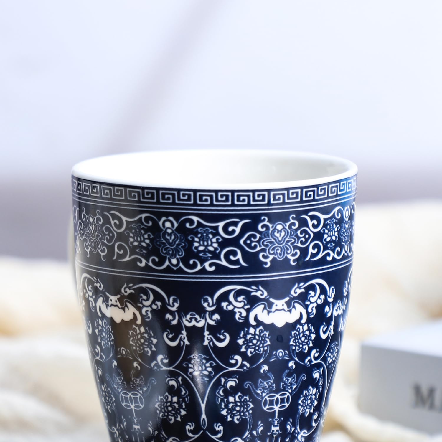 Blue And White Porcelain Coffee Mug Tea Cup - China Mug Gift