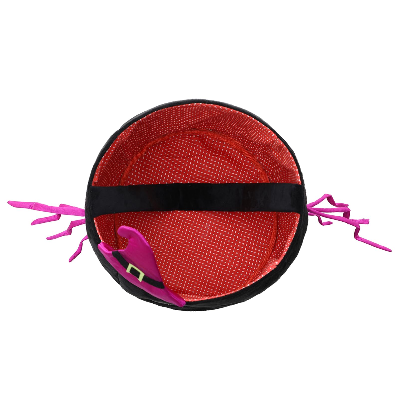 THOVSMOON Halloween Trick or Treat Bags Candy Basket Tote, Gift Bucket for Halloween Party Favor Supplies (Spider)