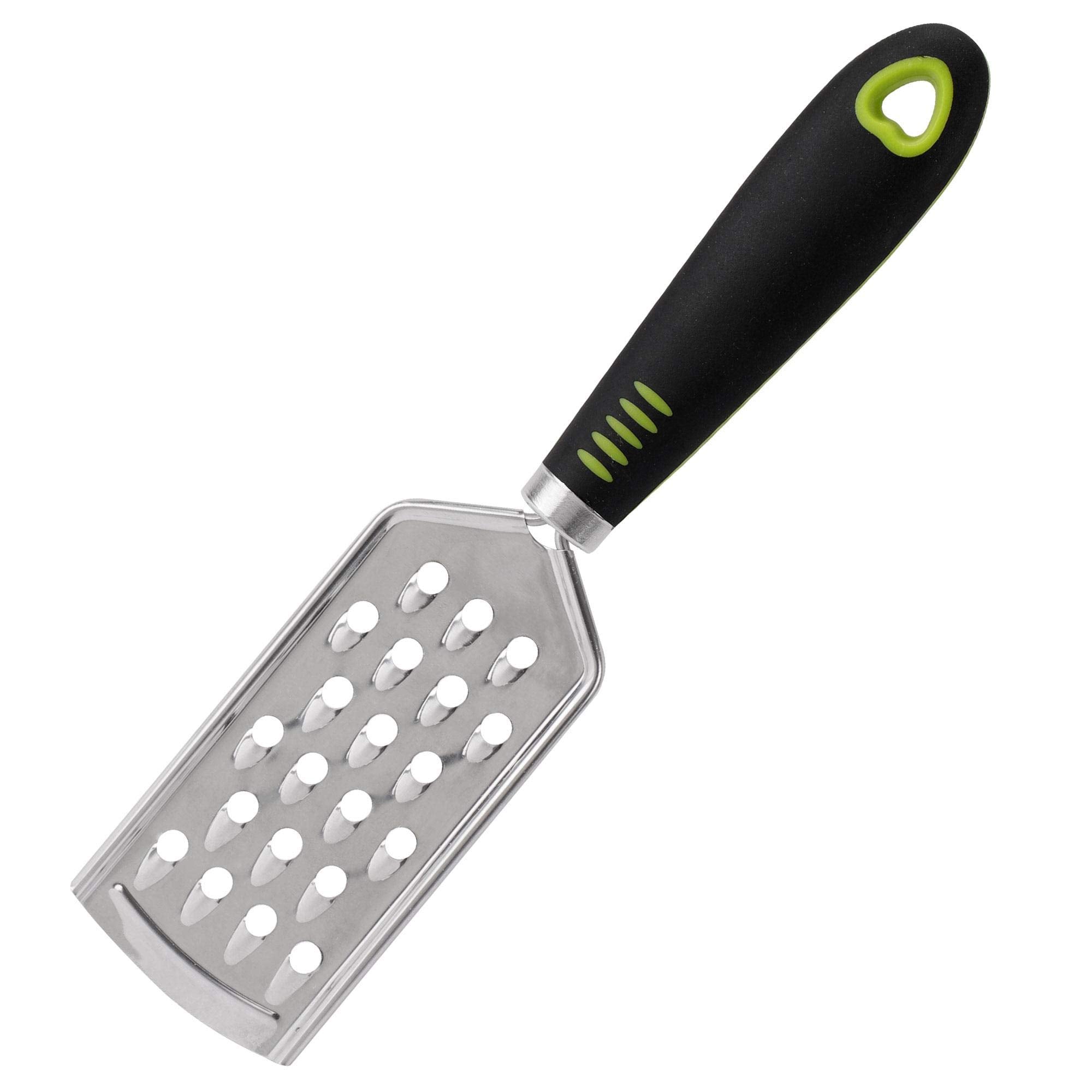 Uxcell Cheese Grater Stainless Steeel, Cheese Grater With Handle, Handheld Cheese Grater For Parmesan Cheese, Vegetables, Potato