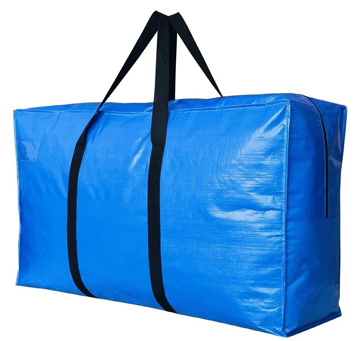 Extra Large Storage Bags, Jumbo Moving Storage Bags Heavy Duty, Foldable Big Blue Xl Duffle Bag For Travel