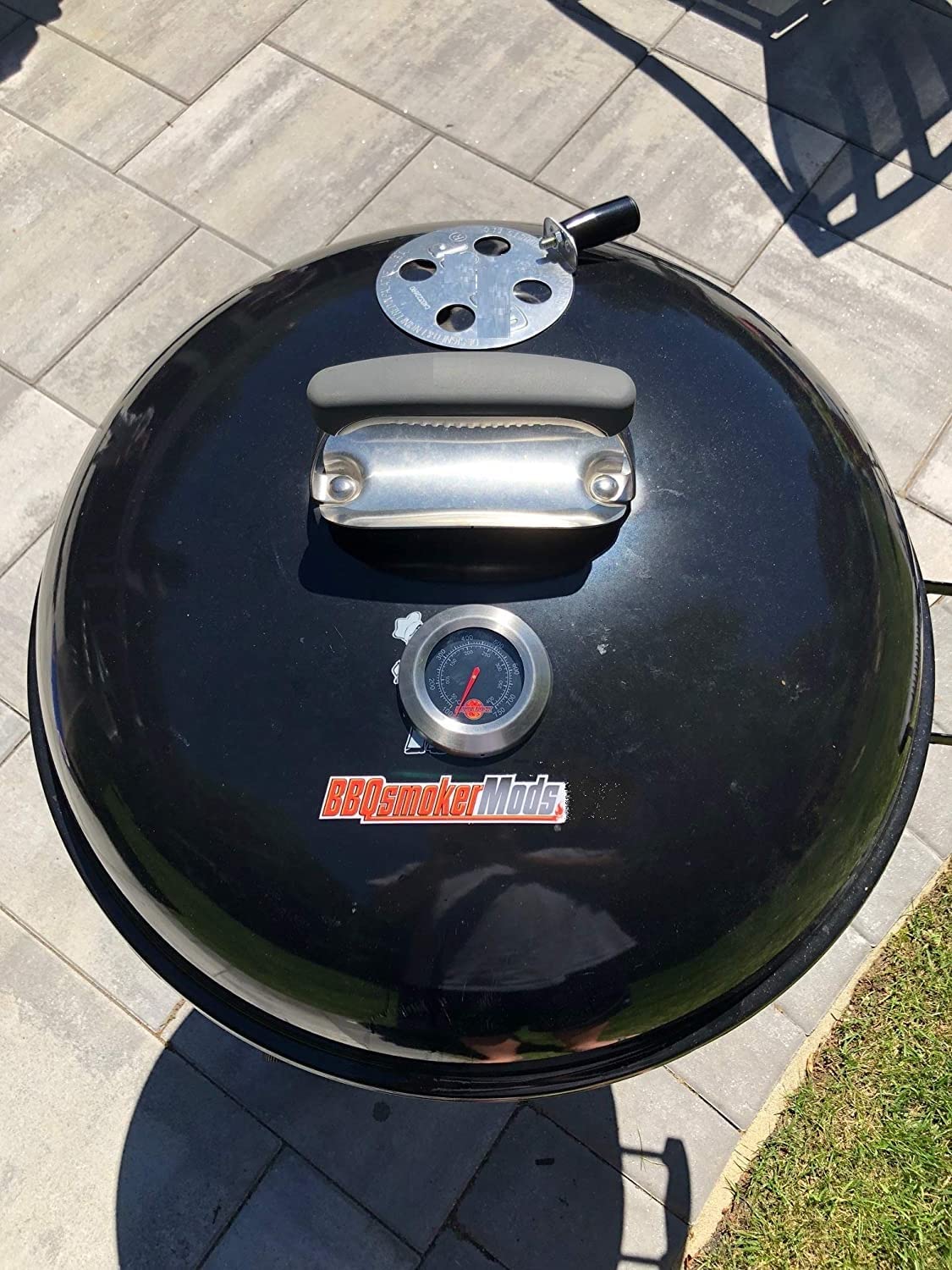 Total Control? Cool Touch Damper Handle for Weber Smokey Mountain WSM Kettle Knob BBQ Smoker Damper Thumb Handle