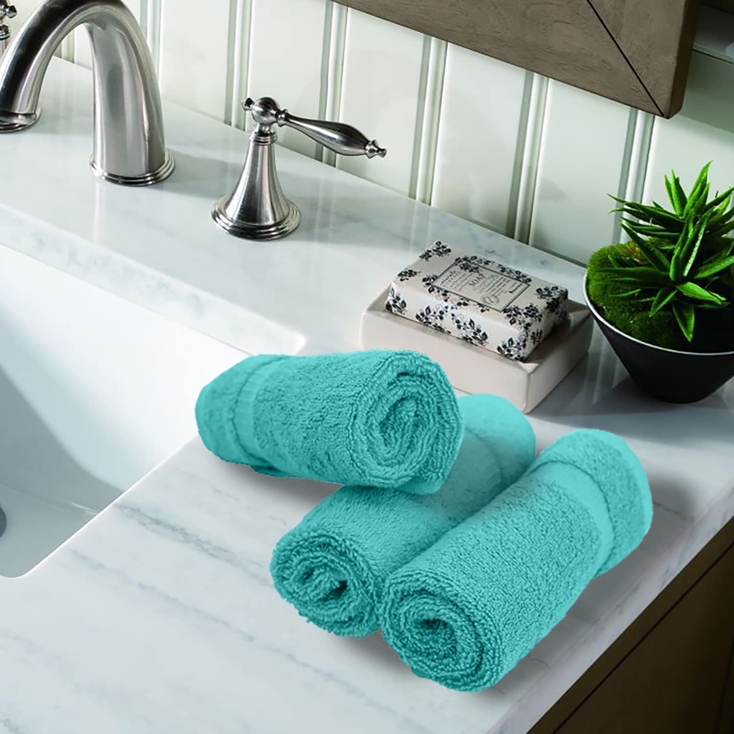 Luxury Hotel & Spa Collection, 100% Turkish Cotton 700 Gsm Cloth, For Body Wash, Makeup & Facial Cleaning, Baby, Face, Loofah, D