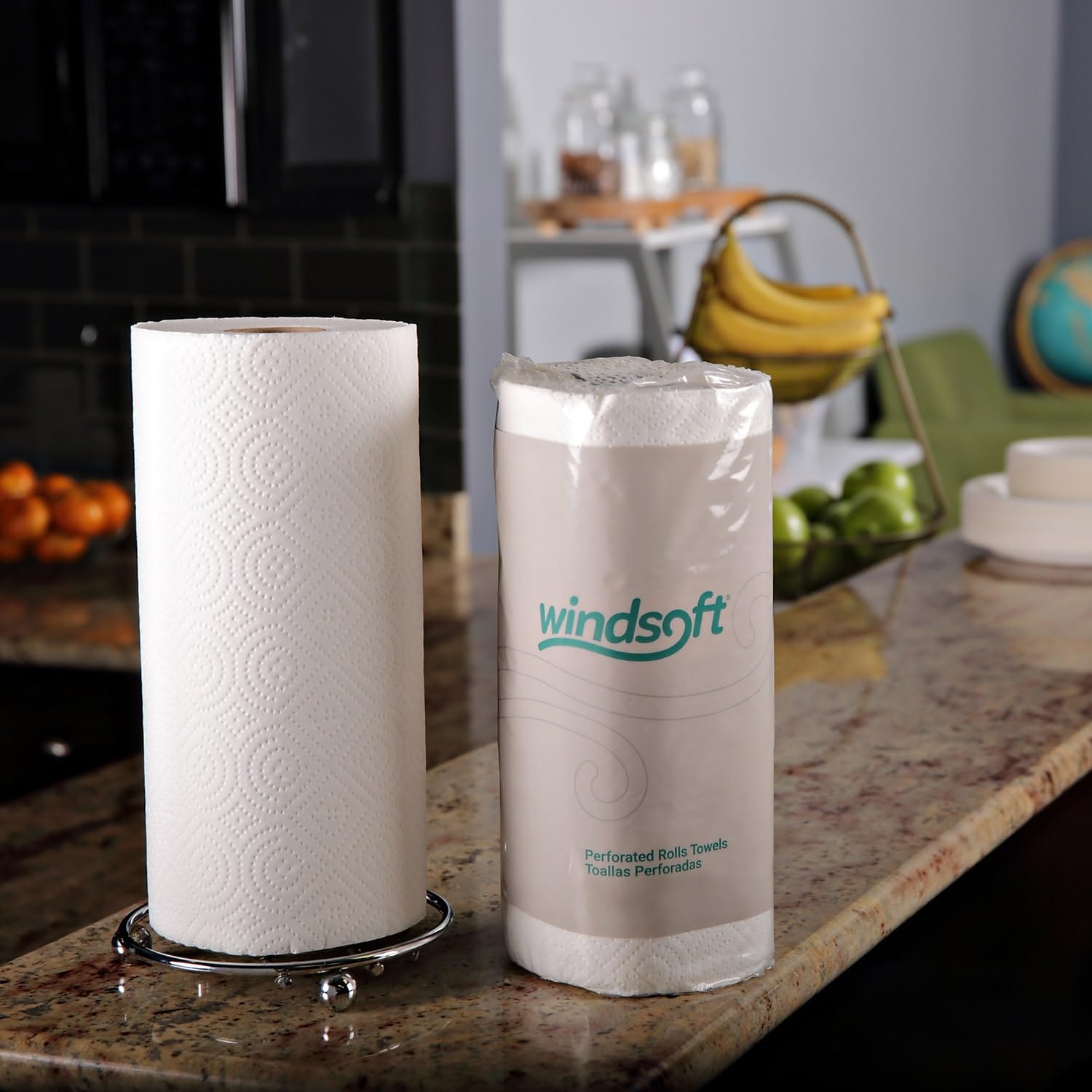 Windsoft 1220Rl Paper Towel Roll, 11-Inch X 8 4/5-Inch , White, 100/Roll