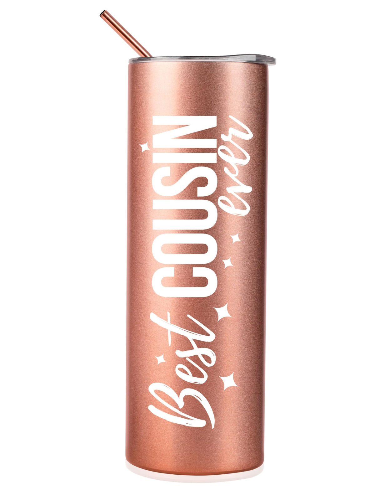 Onebttl Cousin Gifts - 20Oz Insulated Stainless Steel Tumbler With Lid- Best Cousin Ever- Gifts For Cousin - For Birthday, Chris