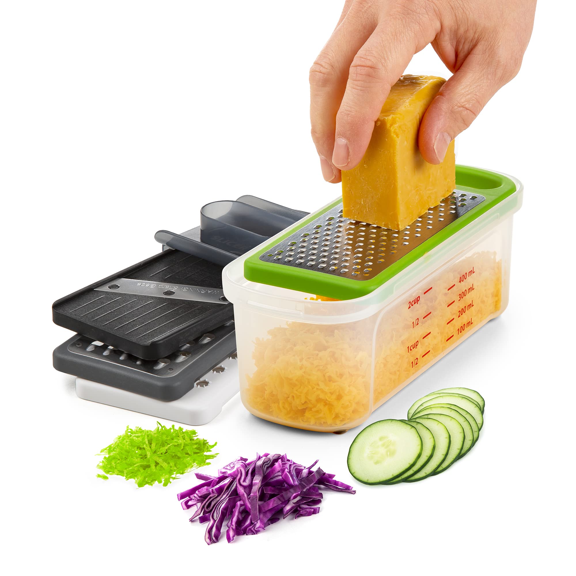 Prepworks 7 Piece Compact Grate And Slice Set