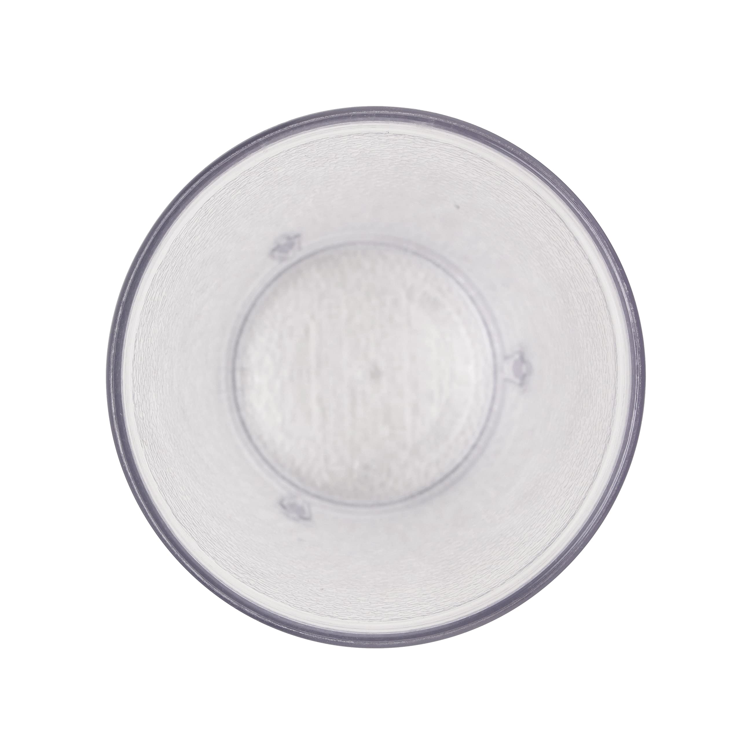 G.E.T. 6612-1-Cl-Ec Heavy-Duty Plastic Restaurant Tumblers, 12 Ounce, Clear (Set Of 4)