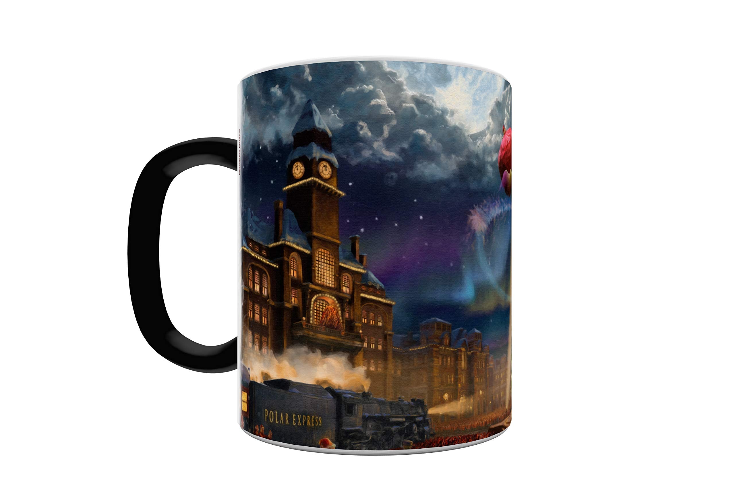 Thomas Kinkade (The Polar Express) Heat-Sensitive Mug