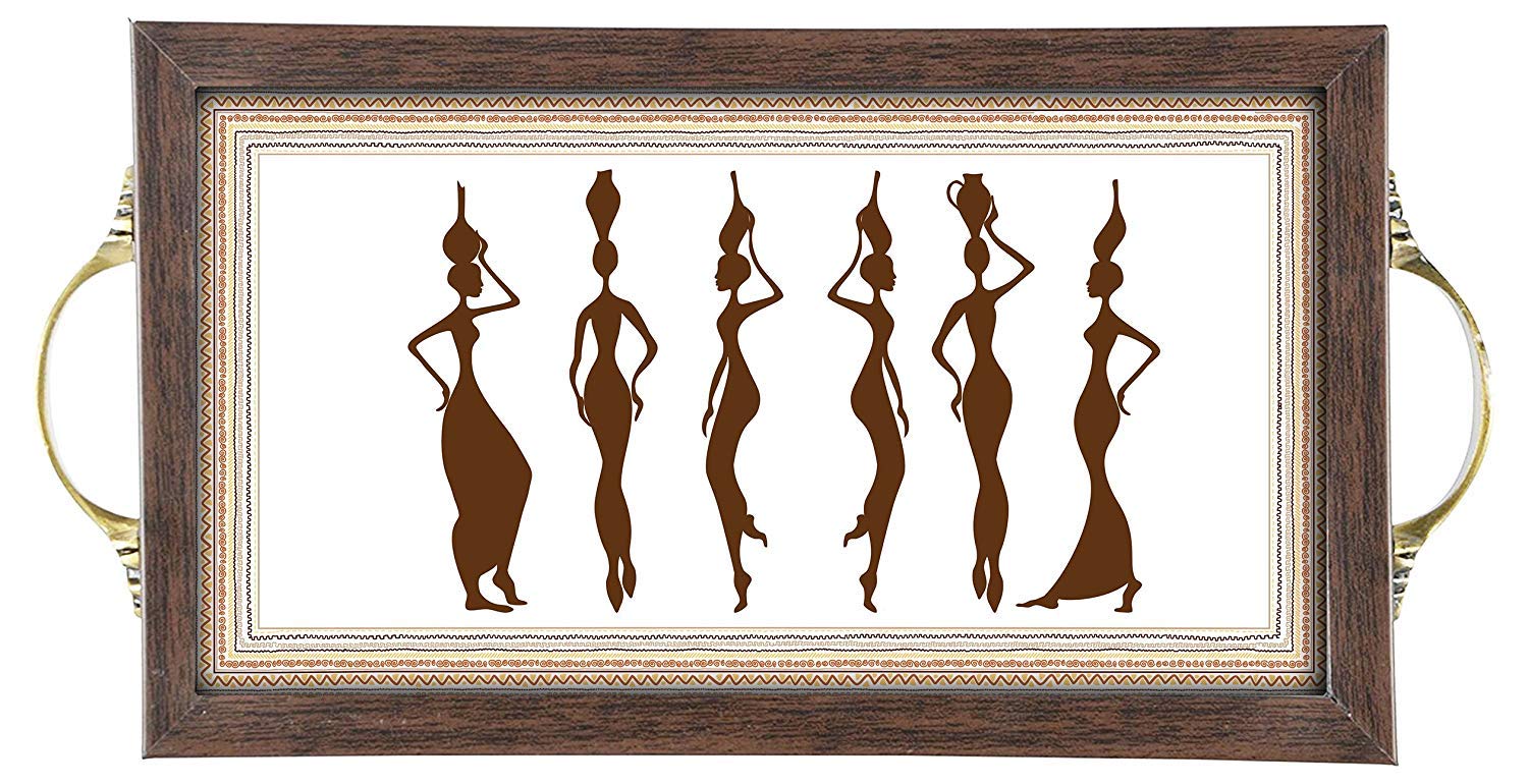 Paper Plane Design Serving Trays Small Size 12 Inch X 6 Inch