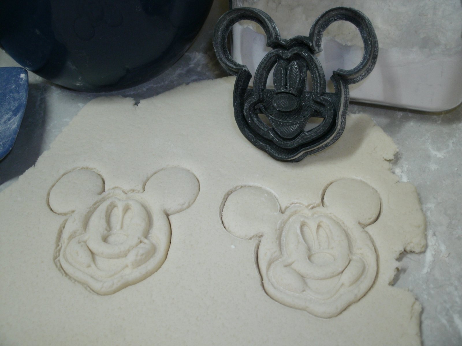 Themed Magical Mouse Face With Details Special Occasion Cookie Cutter Baking Tool Usa Pr758S