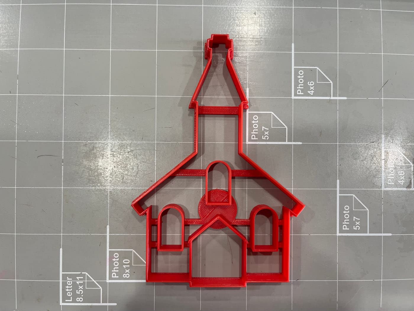 Arbi Design Church Cookie Cutters - 3 Inch Plastic - May Vary Color