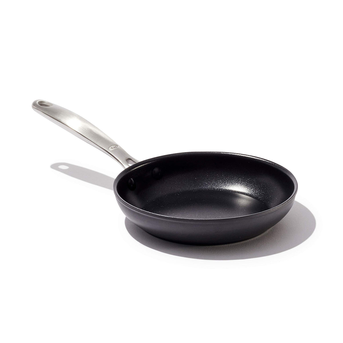 Oxo Good Grips Pro 8'' Frying Pan Skillet, 3-Layered German Engineered Nonstick Coating, Dishwasher Safe, Oven Safe, Stainless S