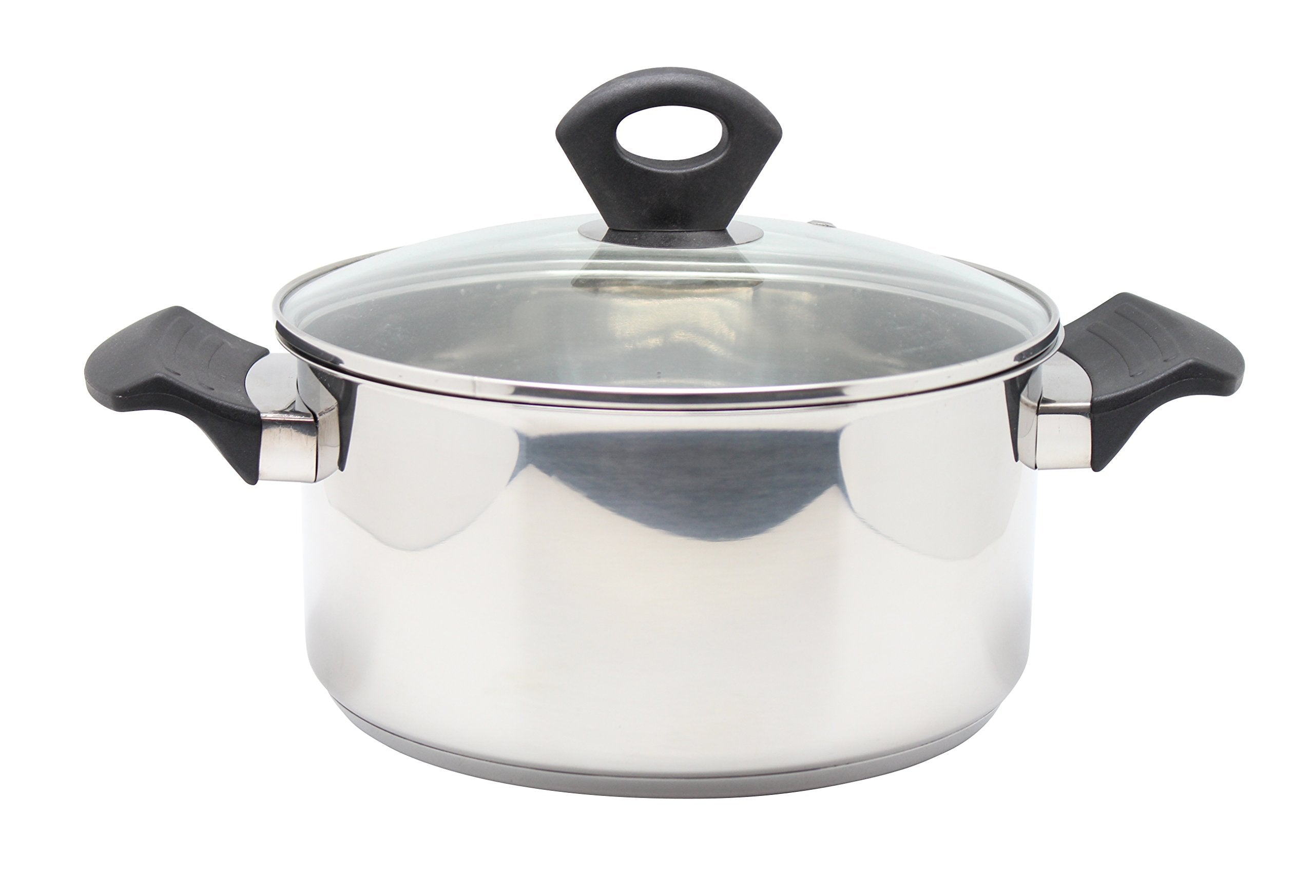 WeeS Beyond Covered Sauce Pot, 9.8 Quart, Stainless Steel