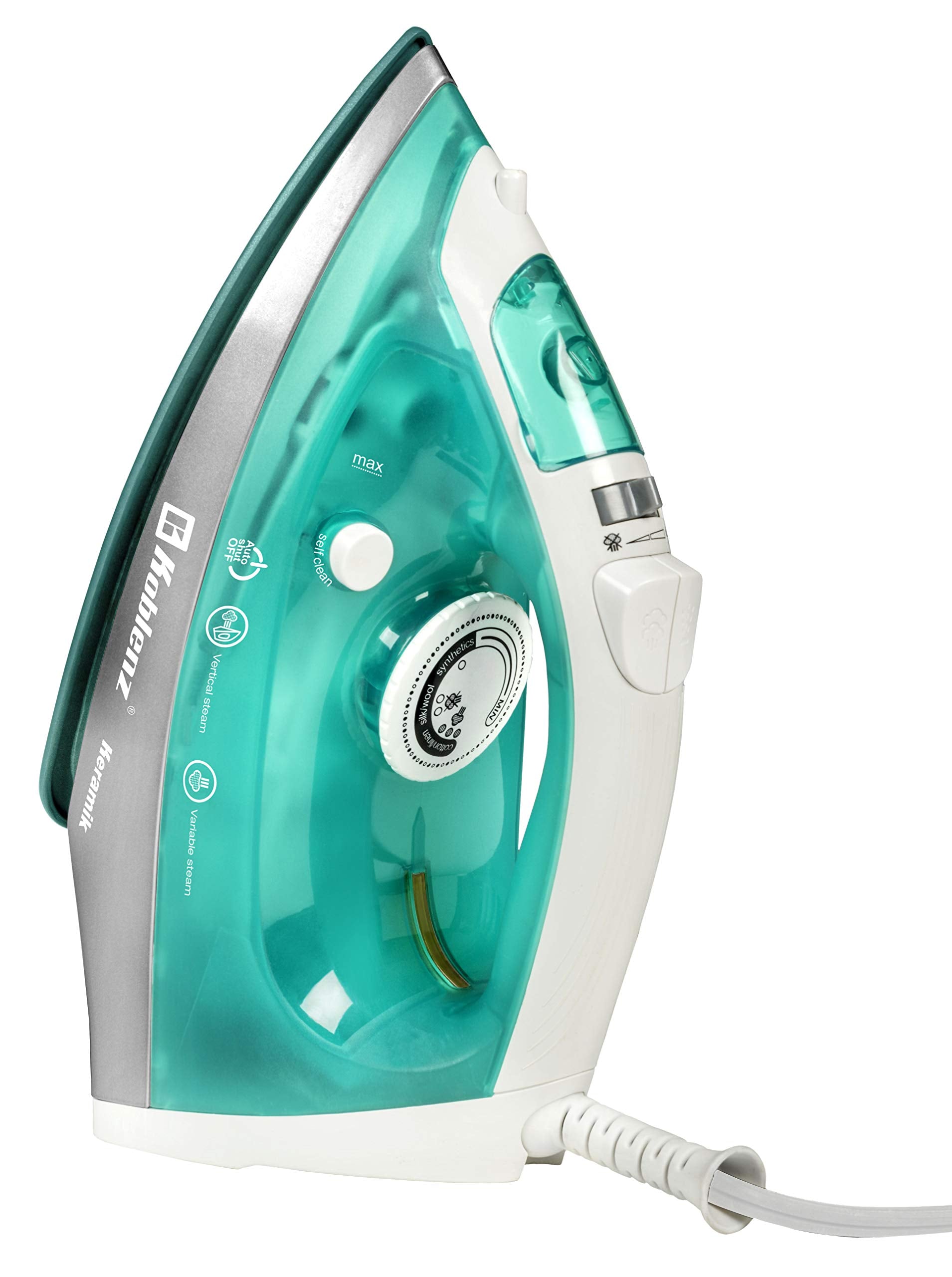 Koblenz Kitchen Magic Collection Pkk-380 Sa Secure Keramik Iron, One Size, Green