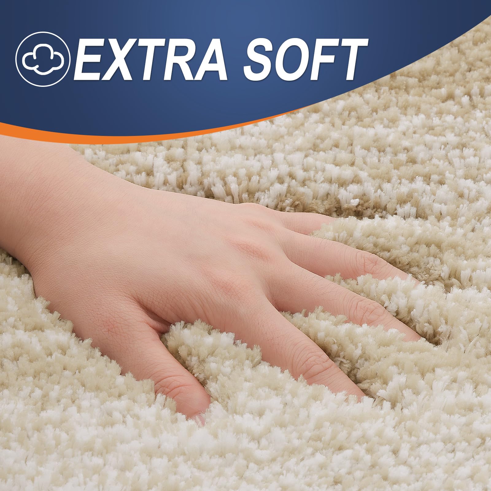 Olanly Bathroom Rugs Mat 36X24, Extra Soft Absorbent Microfiber Bath Rugs, Rubber Backing, Quick Dry, Machine Washable Bath Mats