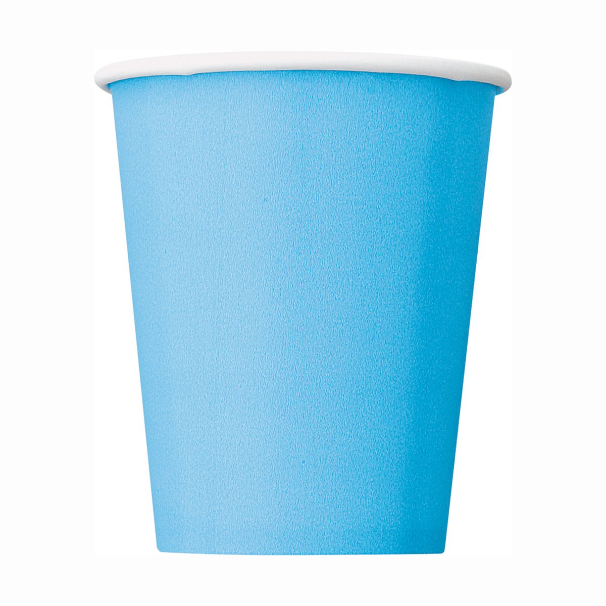 Powder Blue Solid Paper Cups - 9Oz (Pack Of 14) - Elegant Design & Premium Quality Disposable Party Drinkware - Perfect For Baby