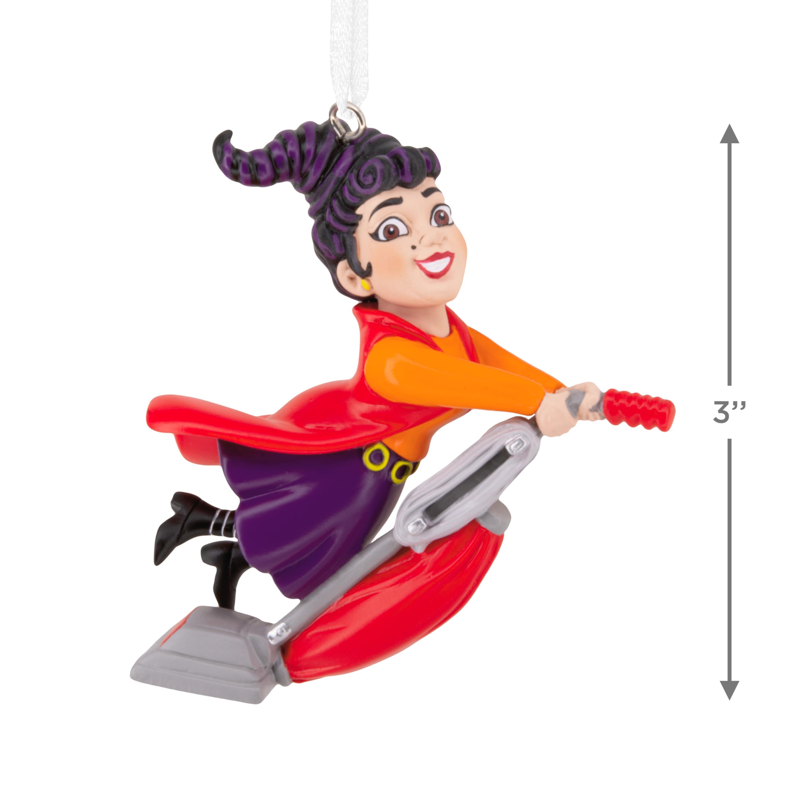 Hallmark Disney Hocus Pocus Mary Sanderson Ornament, Resin, Model 3HCM4211, Perfect Gift for Disney Fans