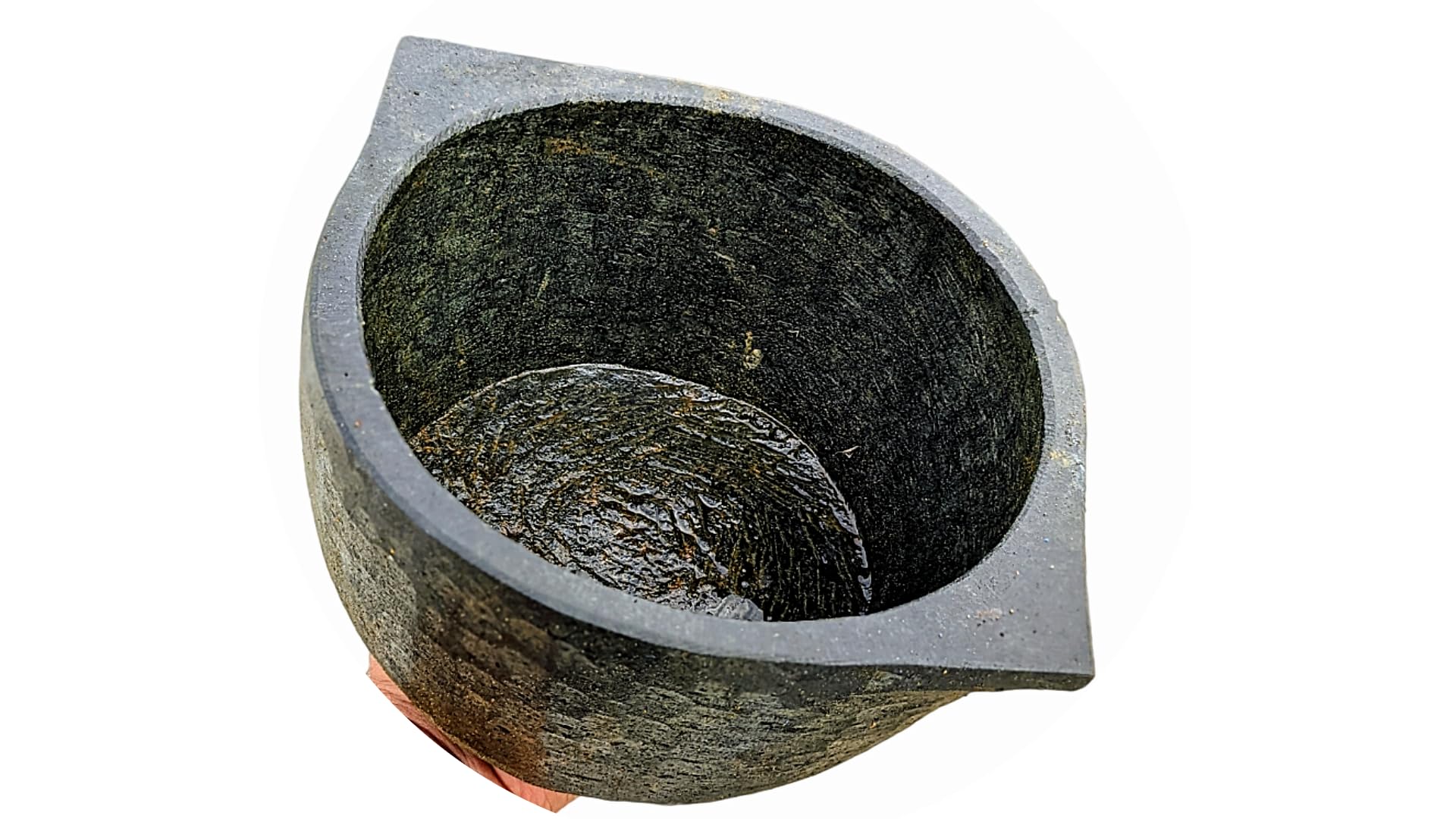 Soapstone CookwareS - Kalchatti (Large)-Treated