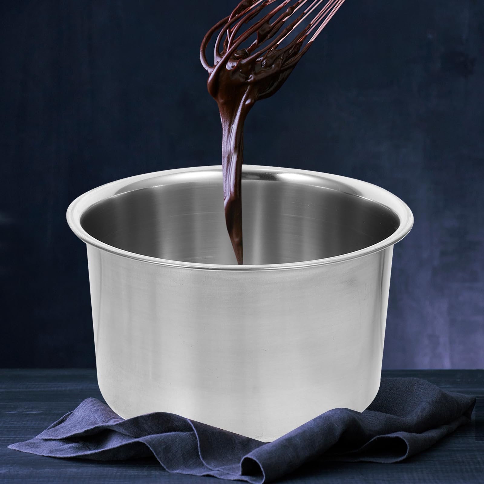 Healifty Boiler Pot Melting Chocolate 1 Set Double Boiler Stainless Steel Melting Pot For Melting Chocolate Candy Candle Soap An