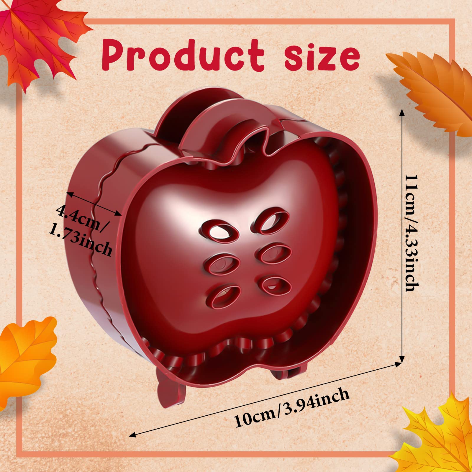Hand Pie Mold Mini Pocket Pie Presser Fall Pie Mold Autumn Pie Maker Dough One Press Pastry Mold Tool For Baking Cookie Kitchen