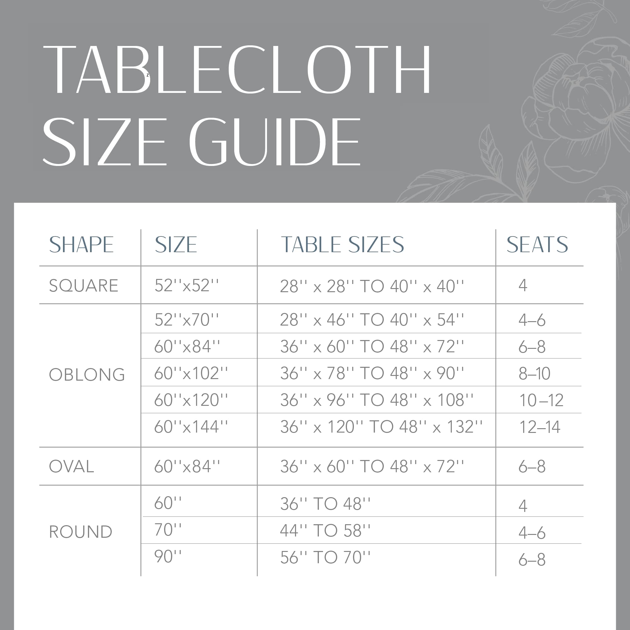 Elrene Home Fashions Holiday Tree Trimmings Fabric Tablecloth  Christmas Tablecloth  70''  Round