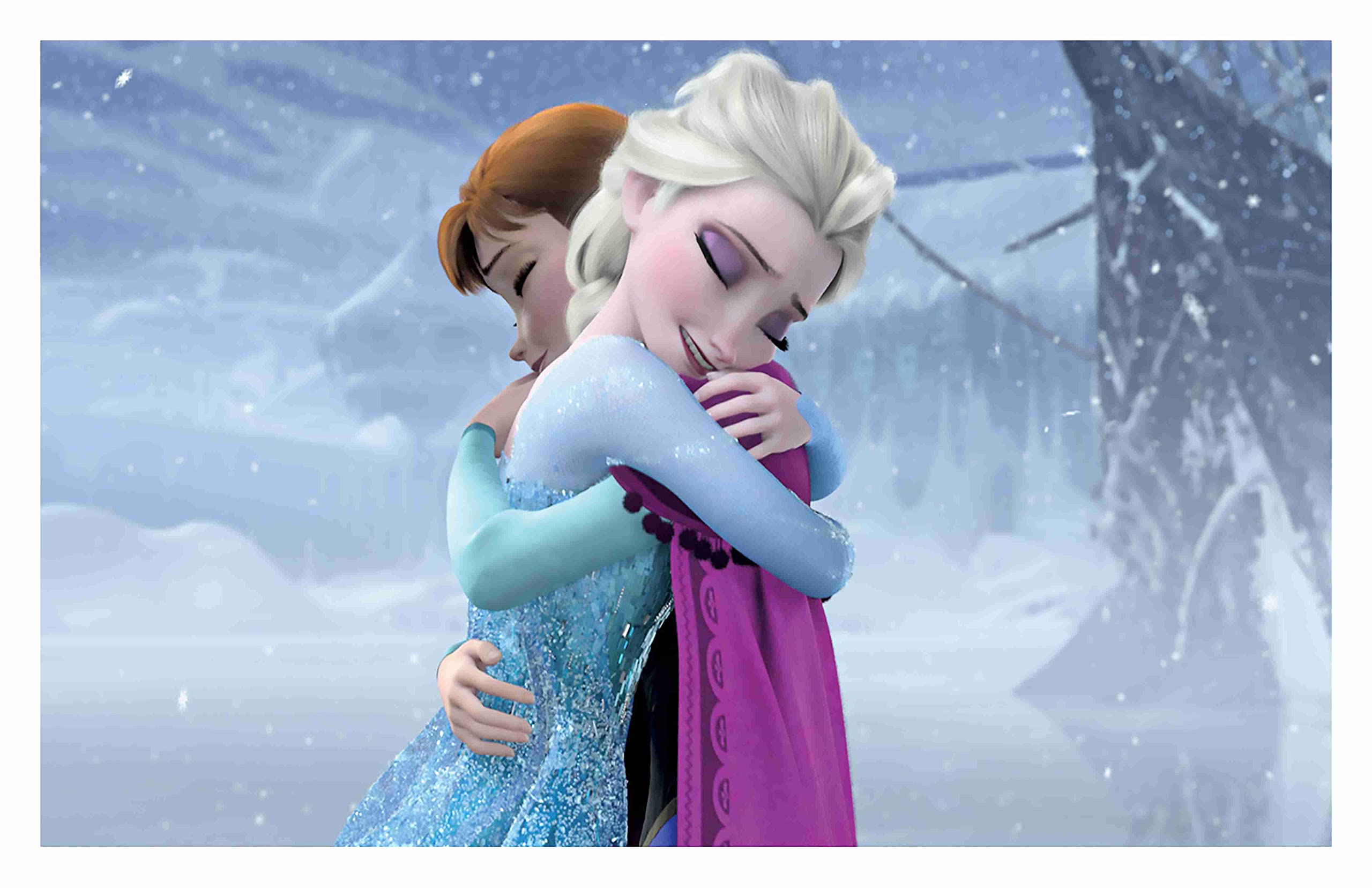 BALDAU PRINTS Frozen Cartoon Movie Photo Wall Poster For Room (Gloss Laminated, 12X18 Inch, 300 GSM) F-571