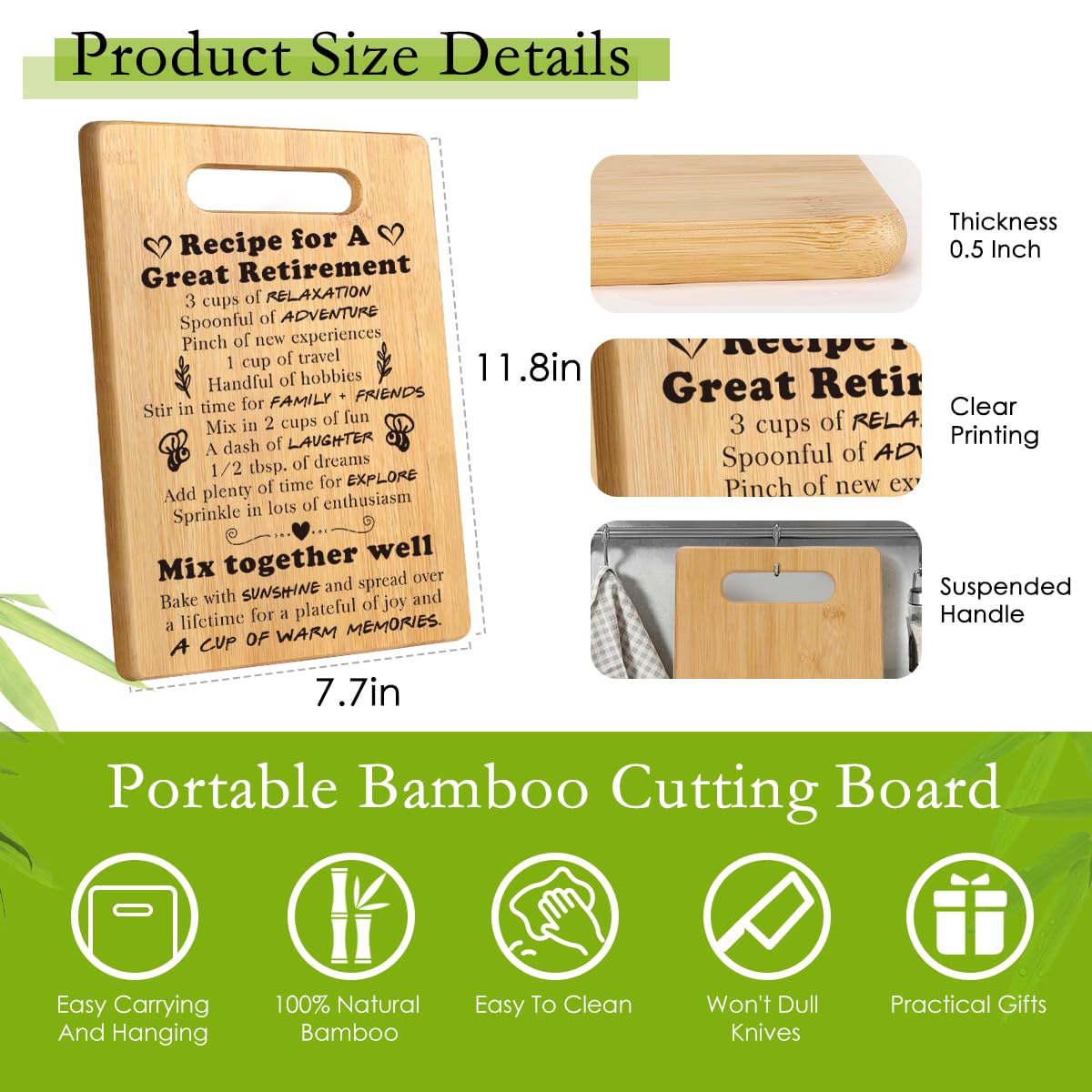 MY-ALVVAYS Housewarming Gifts for Neighbor, House Warming Cutting Board, First New Home House Homeowner Gifts for Neighbor - MCB