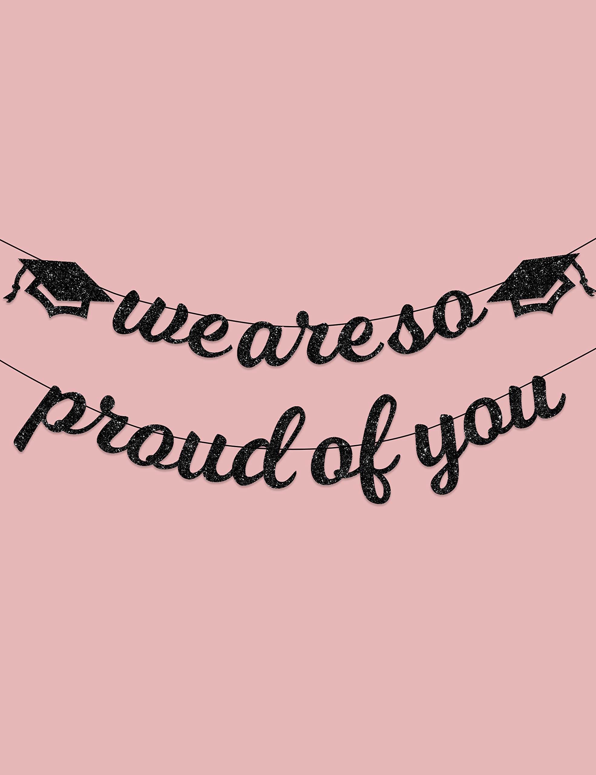 House Of Party We Are So Proud Of You Graduation Banner 2024 | Congratulations Banner For Graduation Decorations Class Of 2024 |