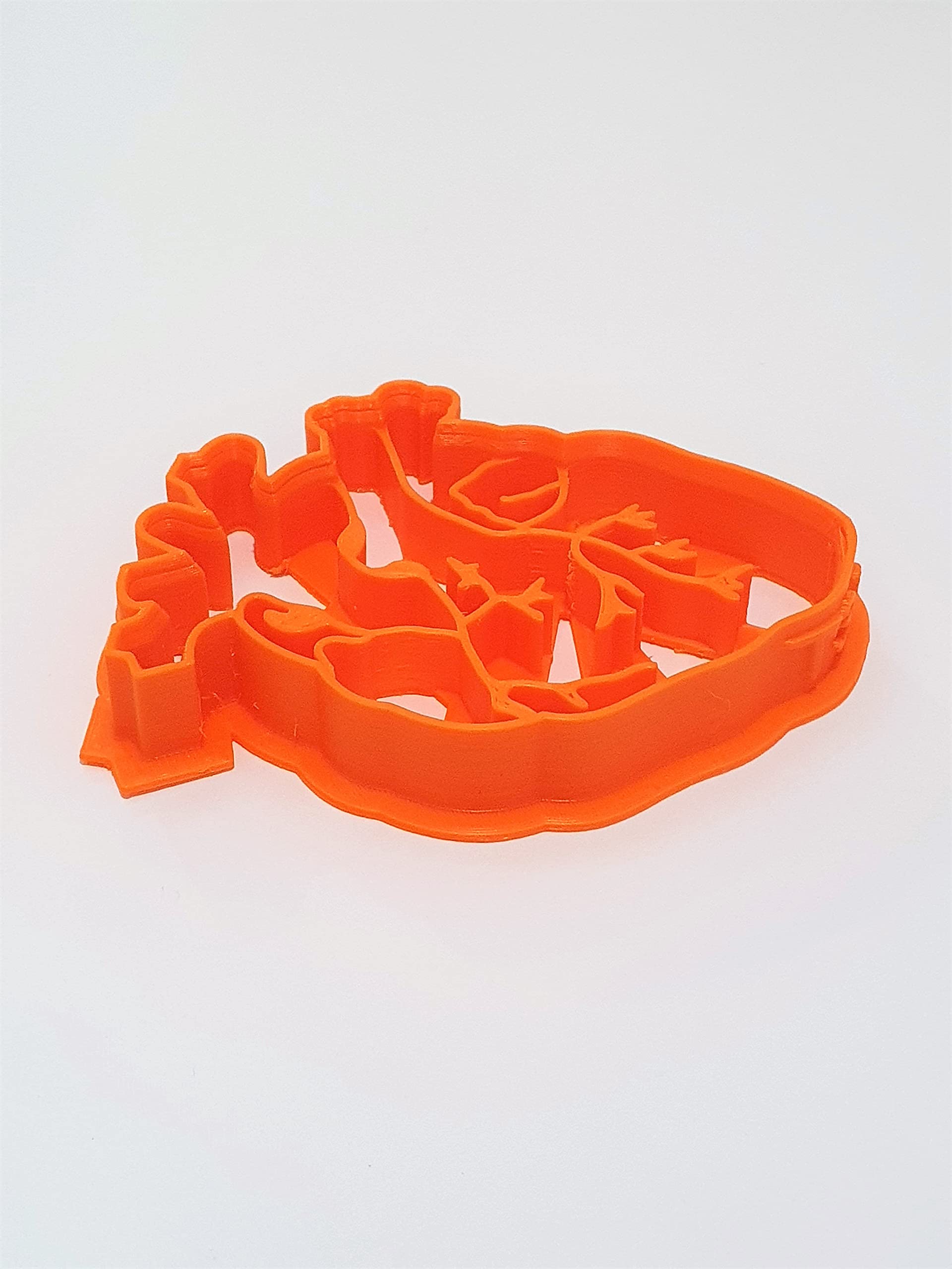 Generico T3D Cookie Cutters Human Heart Mold - 3.56"x2.86"x0.55" Plastic for Cakes, Biscuits, and Fondant Treats