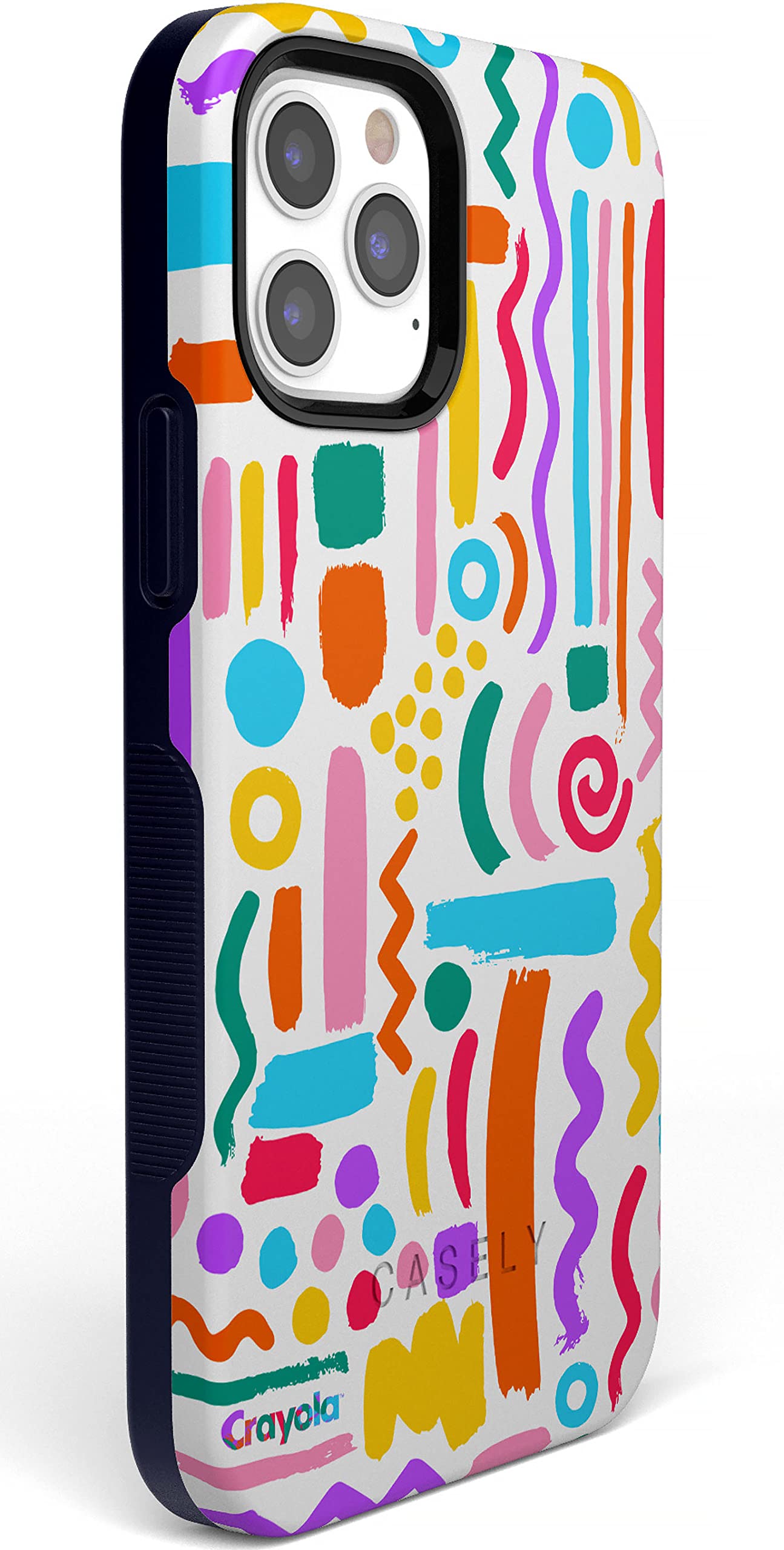 Casely Iphone 13 Pro Max Case  Compatible With Magsafe  Make Your Mark  Crayola Paint Case