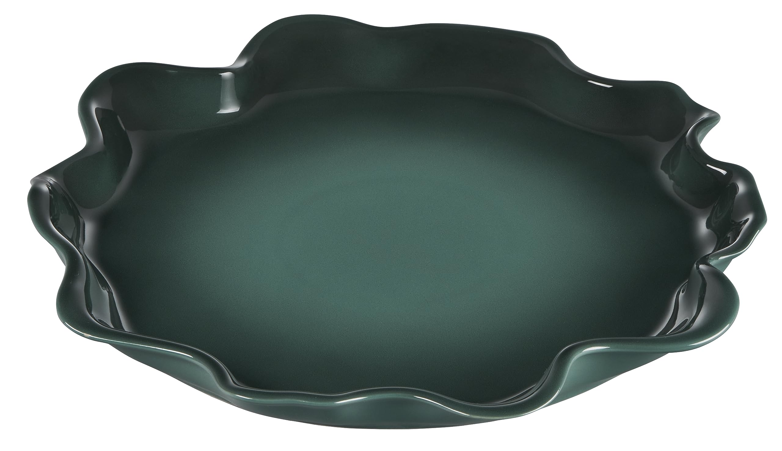 Le Creuset Stoneware Iris Collection Serving Platter, 14, Artichaut