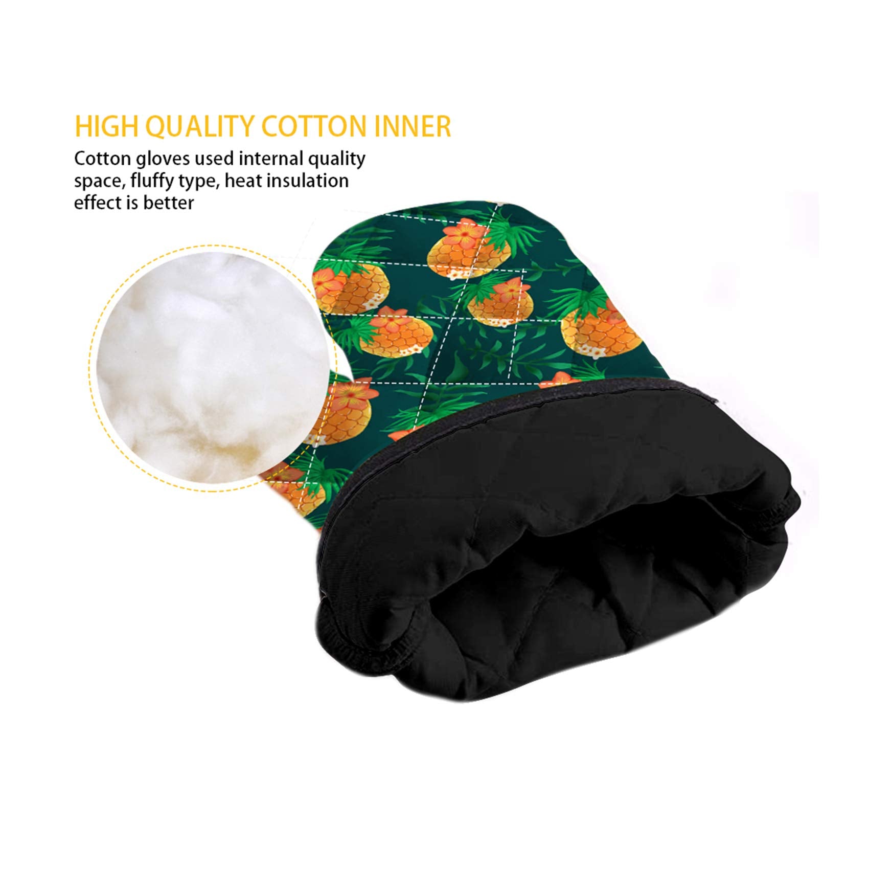 Uniceu Coffee Is Always A Good Idea Oven Mitts Non Slip Heat Resistant Kitchen Gloves And Pot Holders 4 Pcs For Baking Cooking G