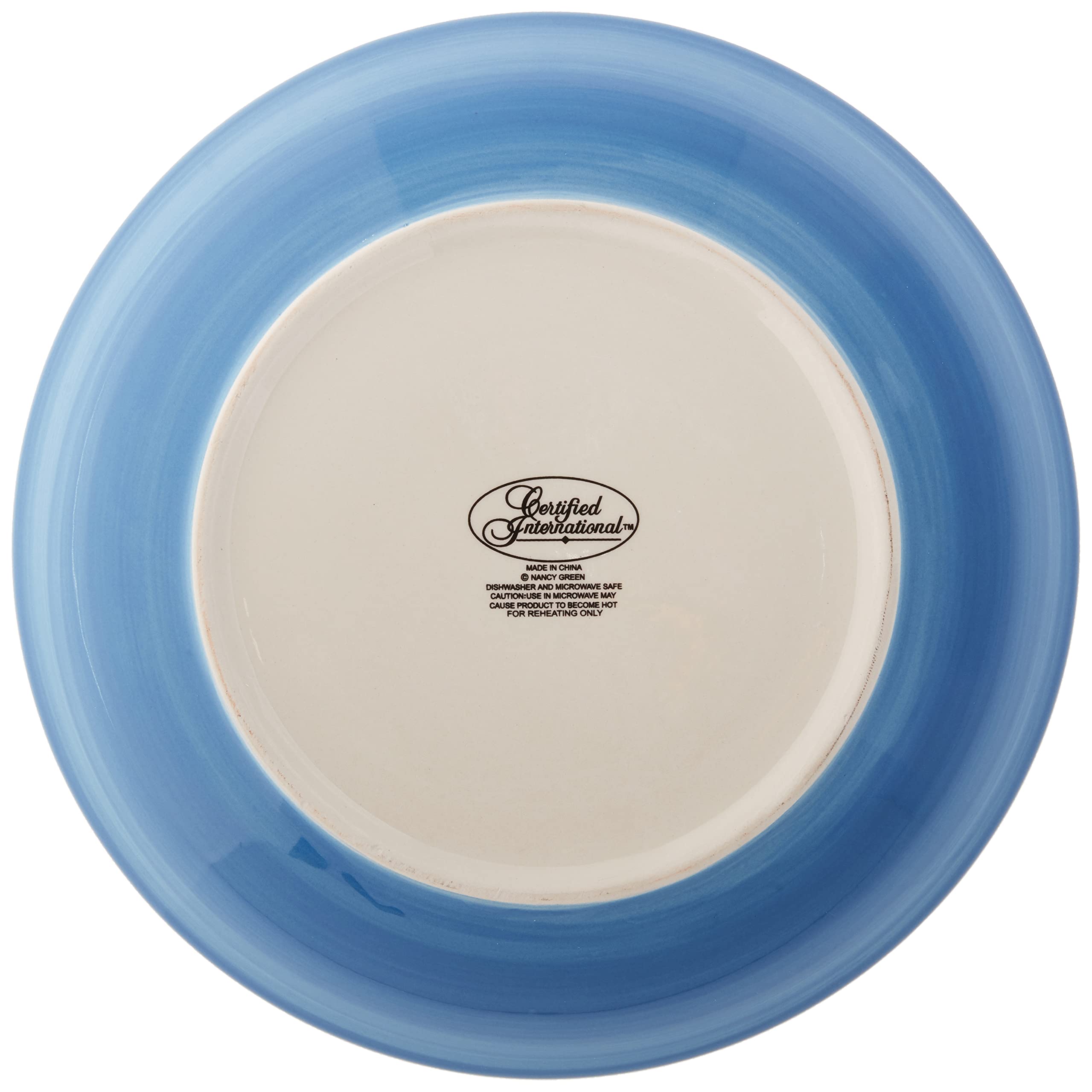 Certified International Valencia Soup/Pasta Bowl (Set Of 4), 9.25'', Multicolor