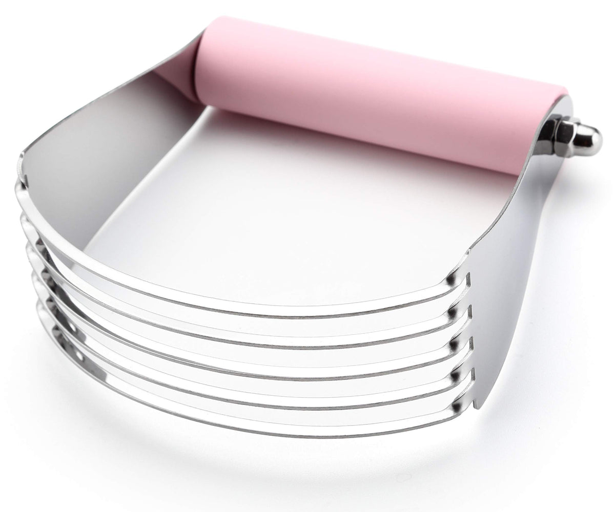 Spring Chef Large Dough Blender For Baking, Professional Dough Cutter Tool, Stainless Steel Puff Pastry Cutter Tool, Manual Doug