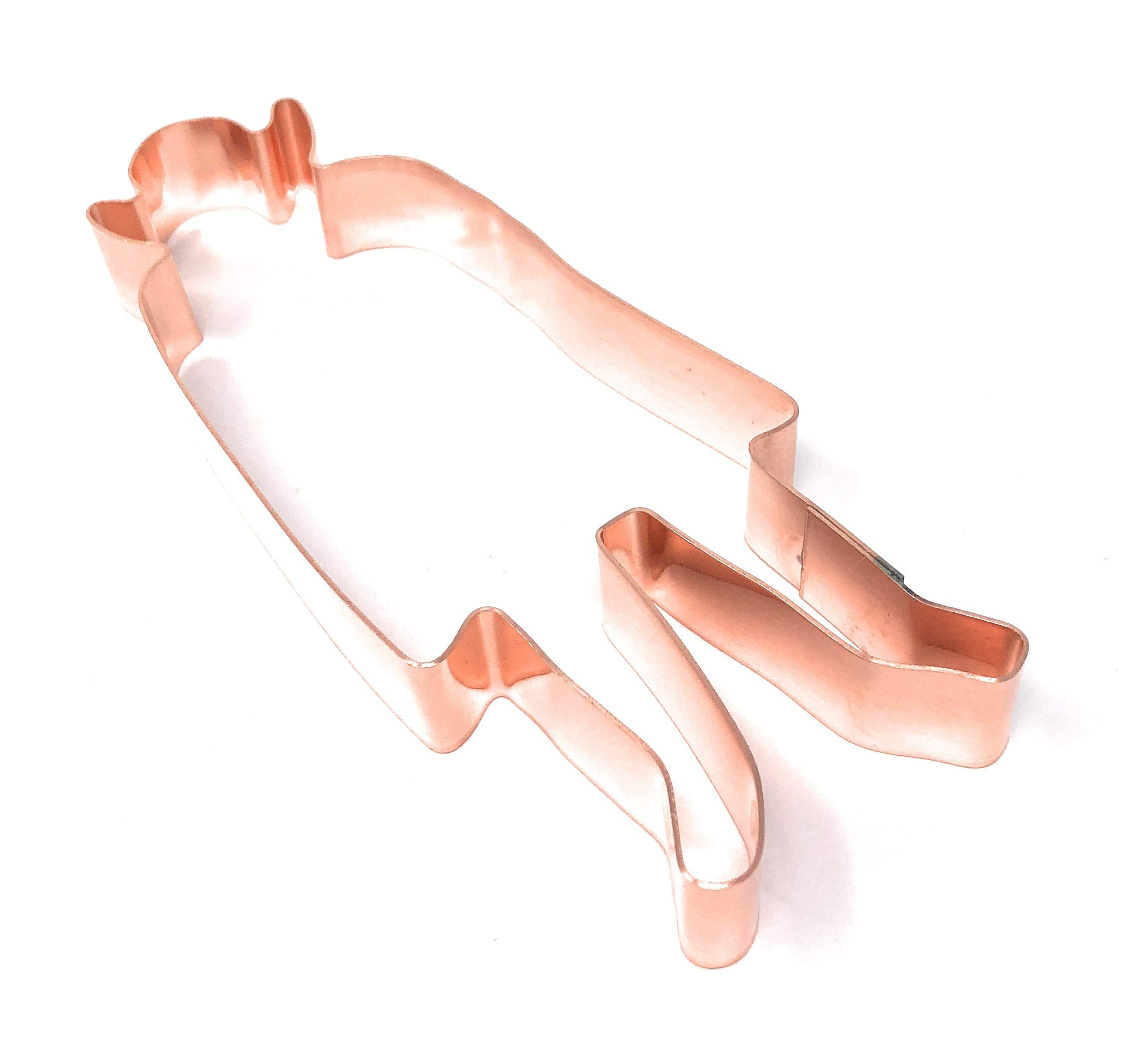 Vampire With Cape Halloween Copper Cookie Cutter