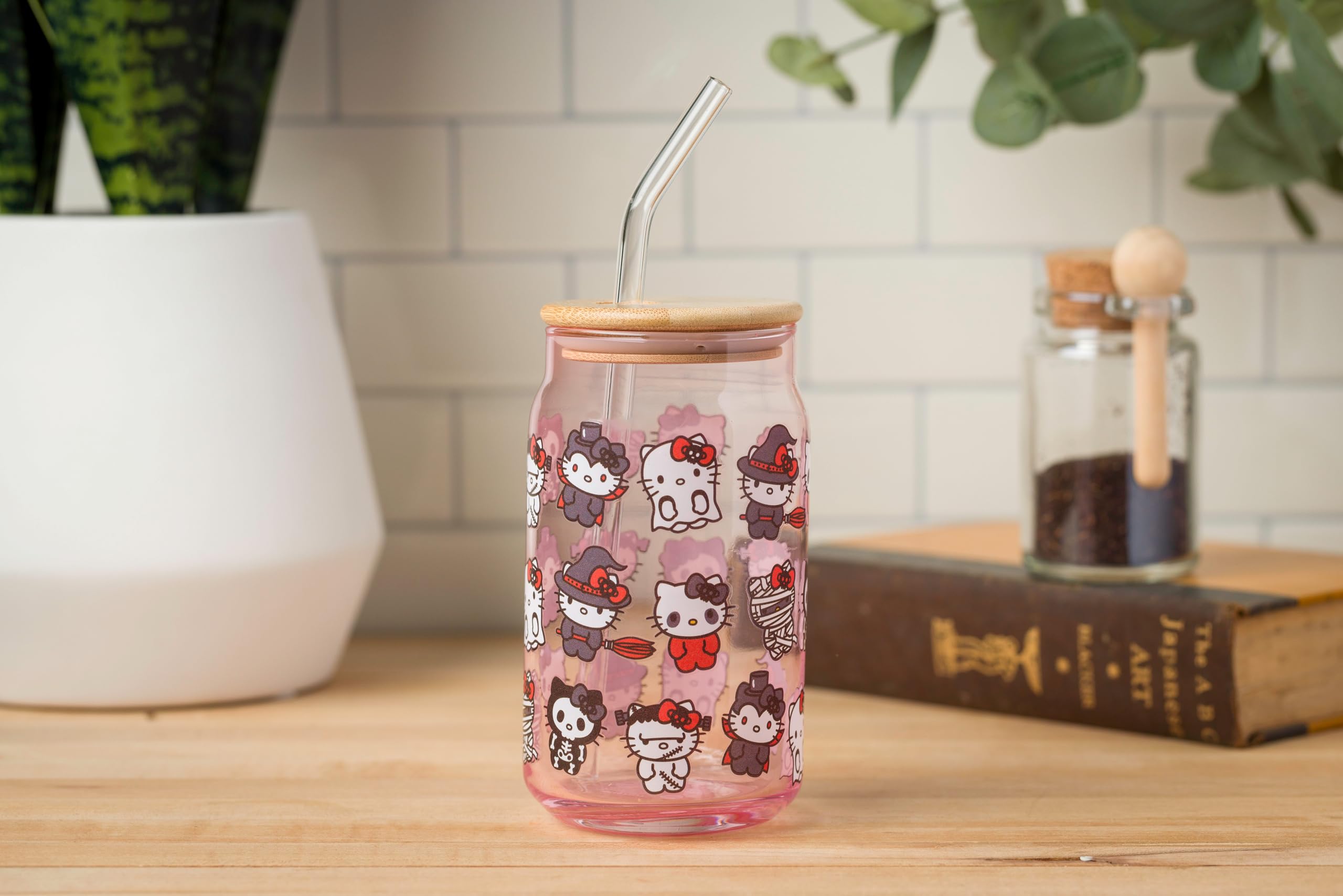 Silver Buffalo Sanrio Hello Kitty And Friends Halloween Spooky Costumes Ghost Witch Vampire Zombie Frankenstein Skeleton Pink Gl
