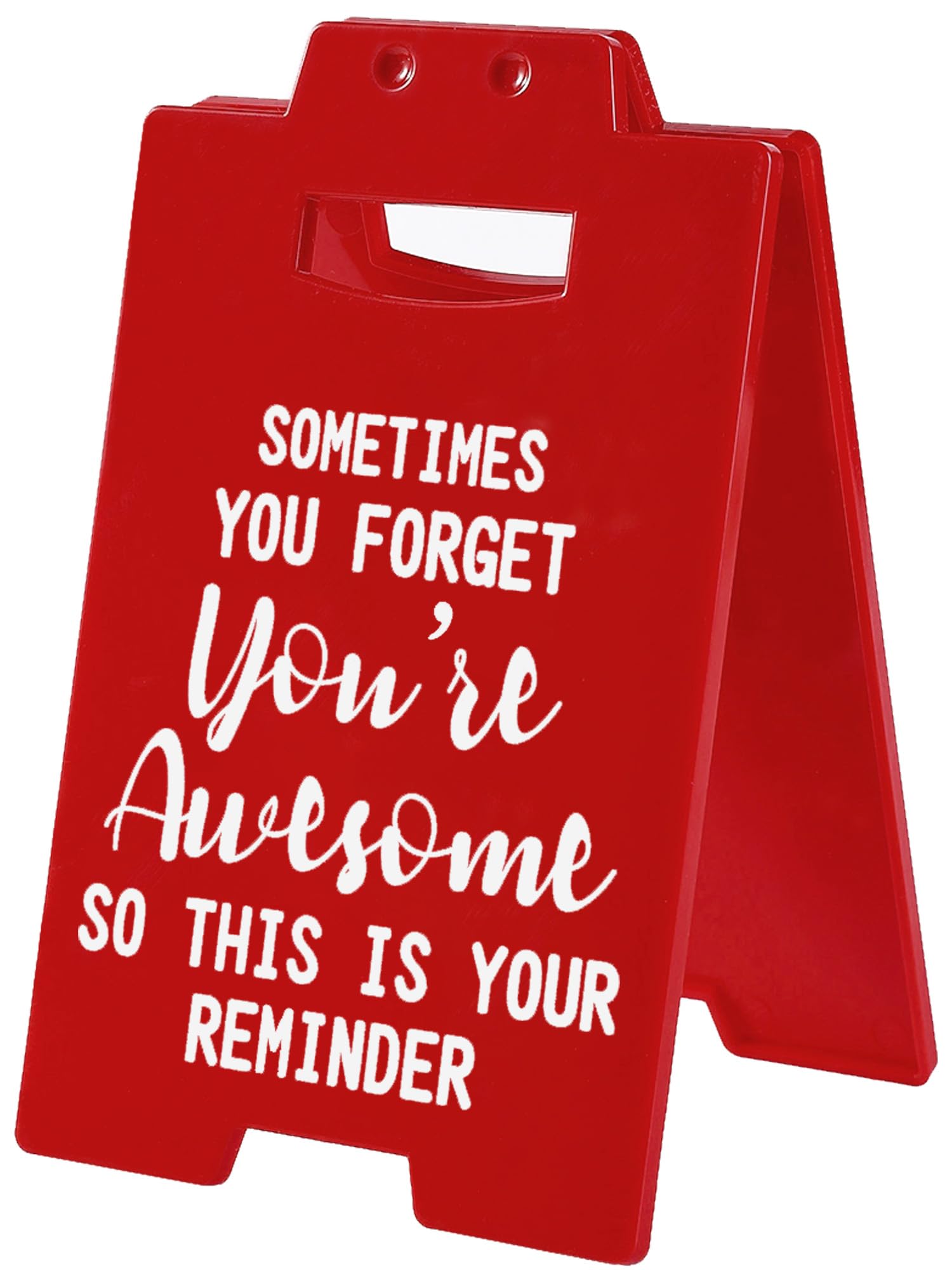White Elephant Gifts Christmas Stocking Stuffers Funny Sometimes You Forget You  re Awesome So This is Your Reminder Desk Sign f