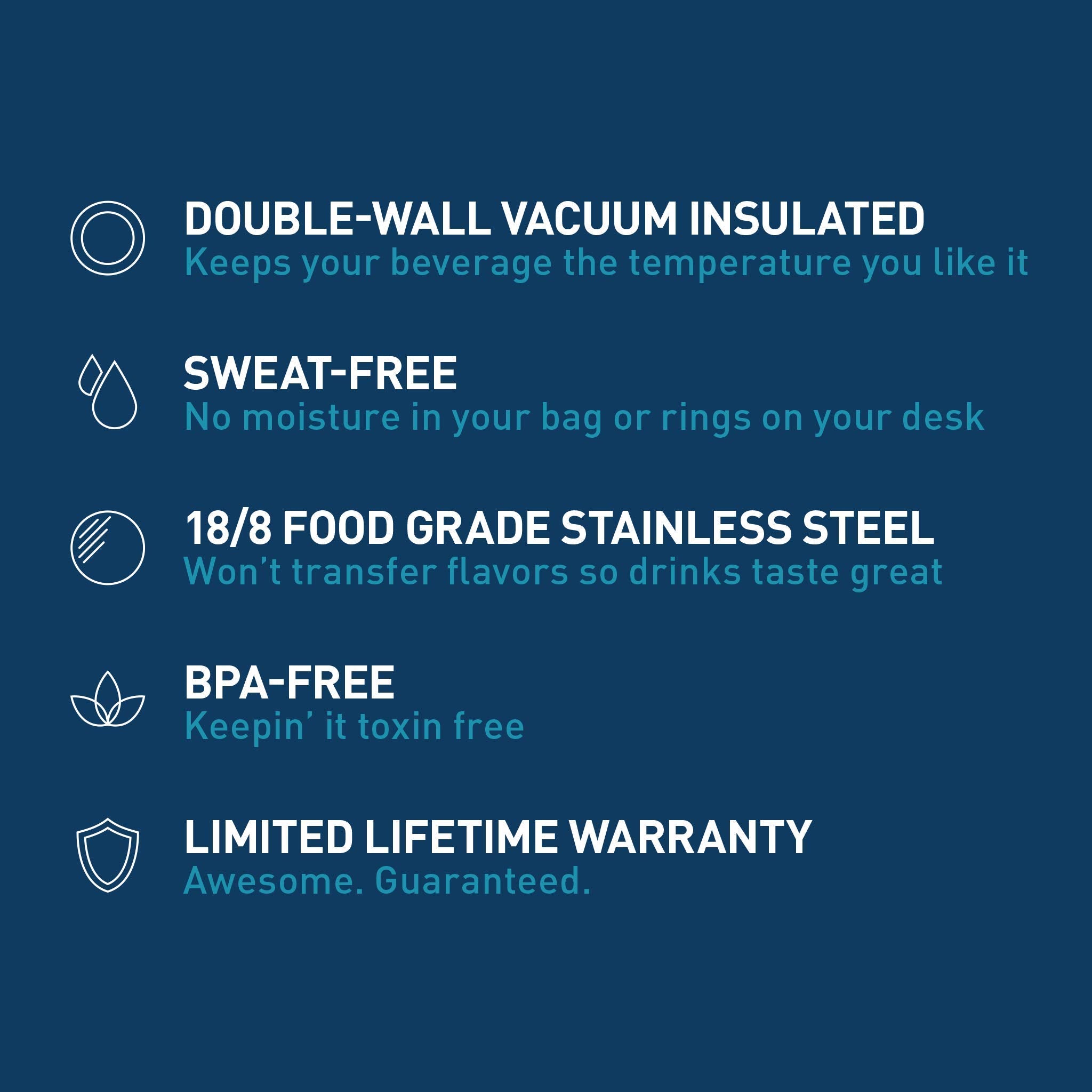 Takeya Actives Insulated Stainless Steel Water Bottle With Spout Lid, 18 Ounce, Teal