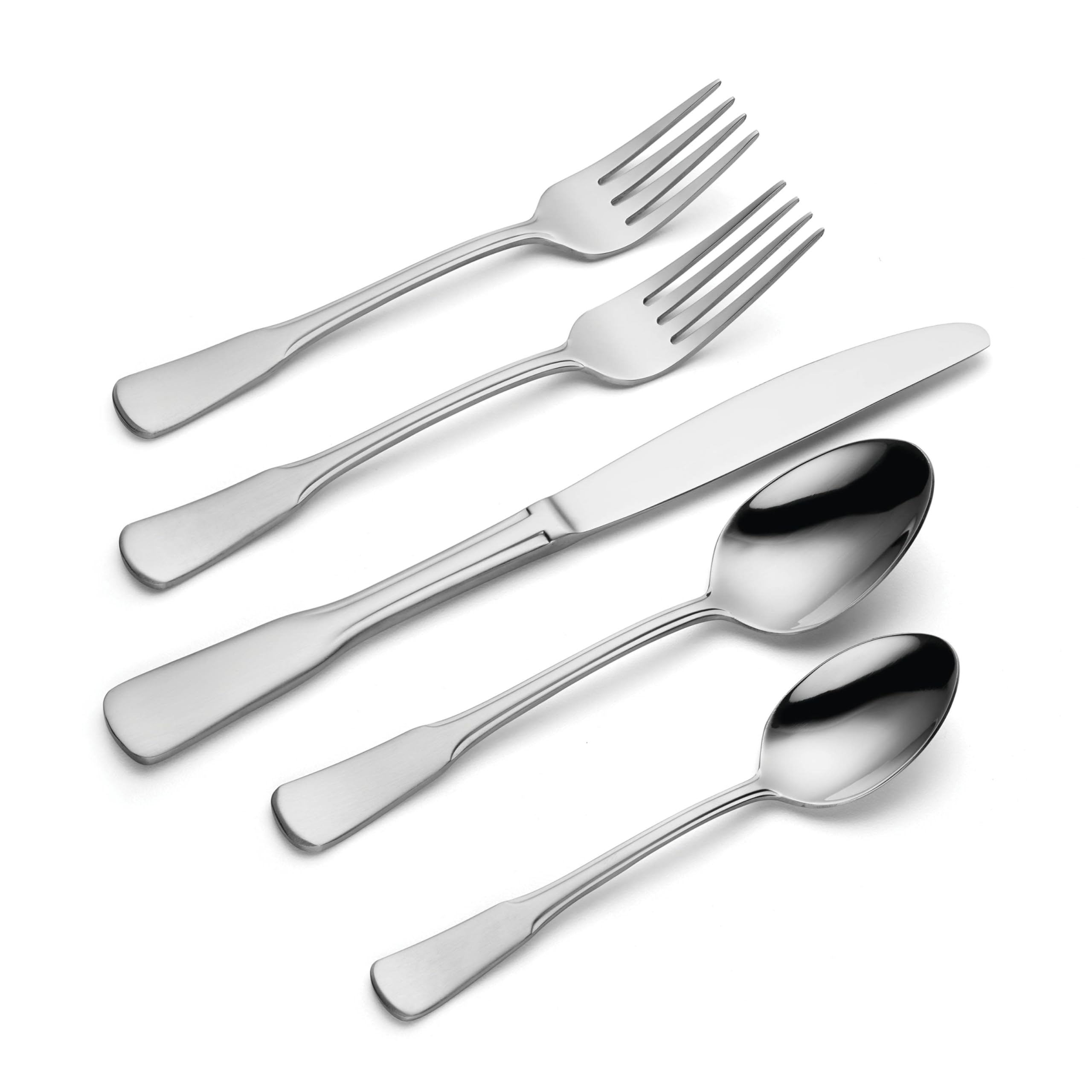 Oneida Colonial Boston 20-Piece Flatware Set, Service For 4, Silver