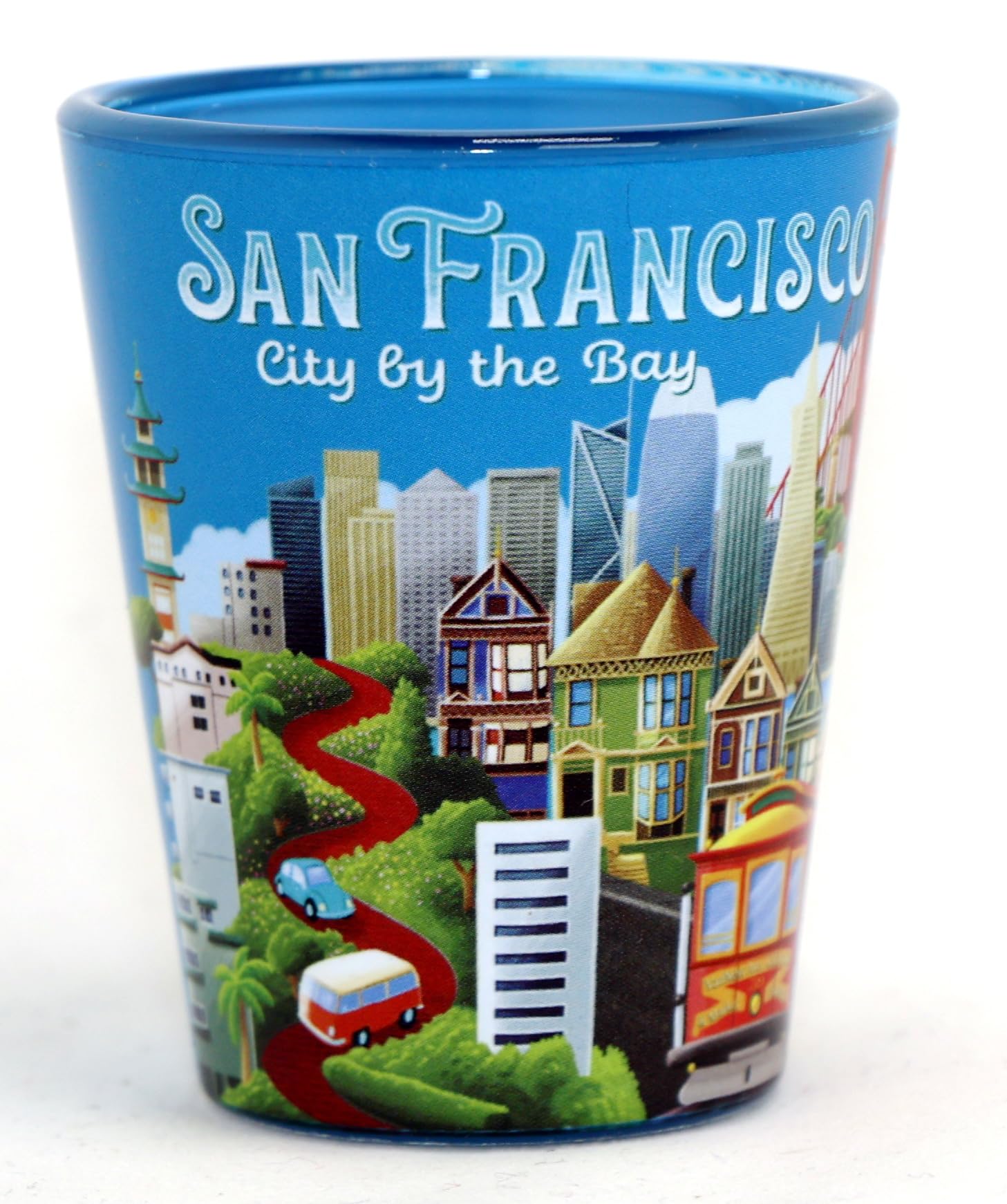 San Francisco California Picturesque Shot Glass