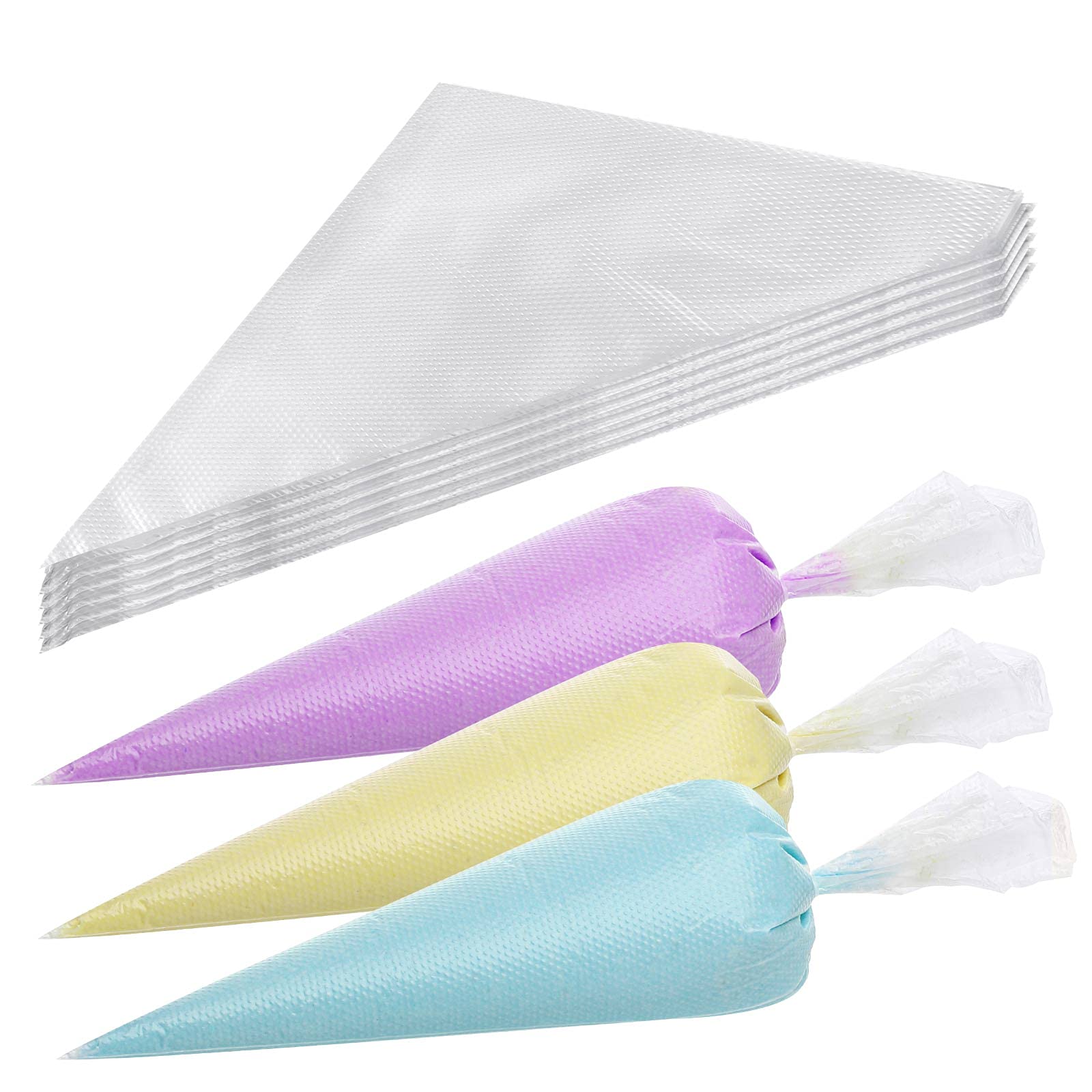 300 Pcs Pastry Piping Bags 13 Inch Disposable Icing Cream Bag For Cookie Cake Decorating