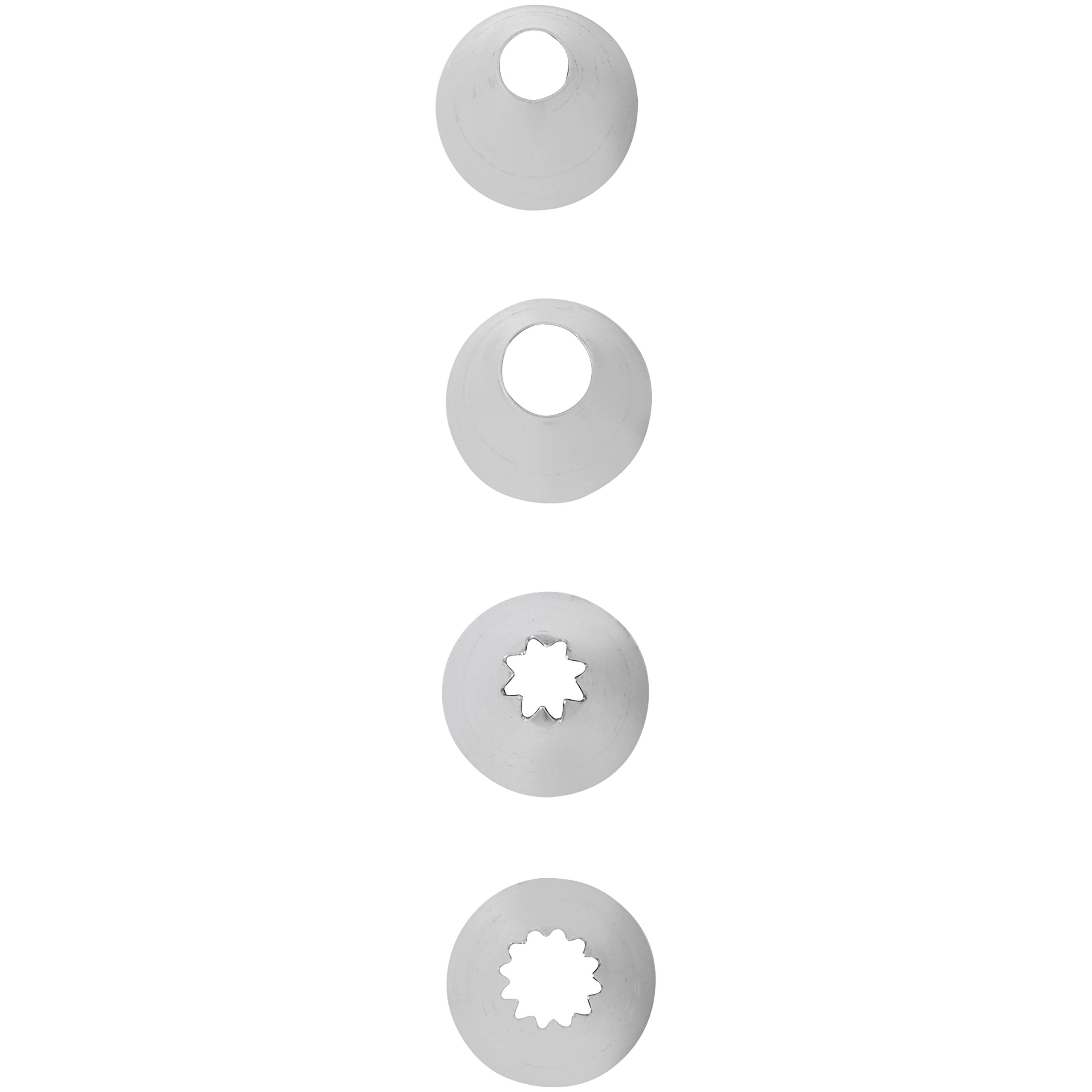 Wilton Round Star Icing Tip Set, Large