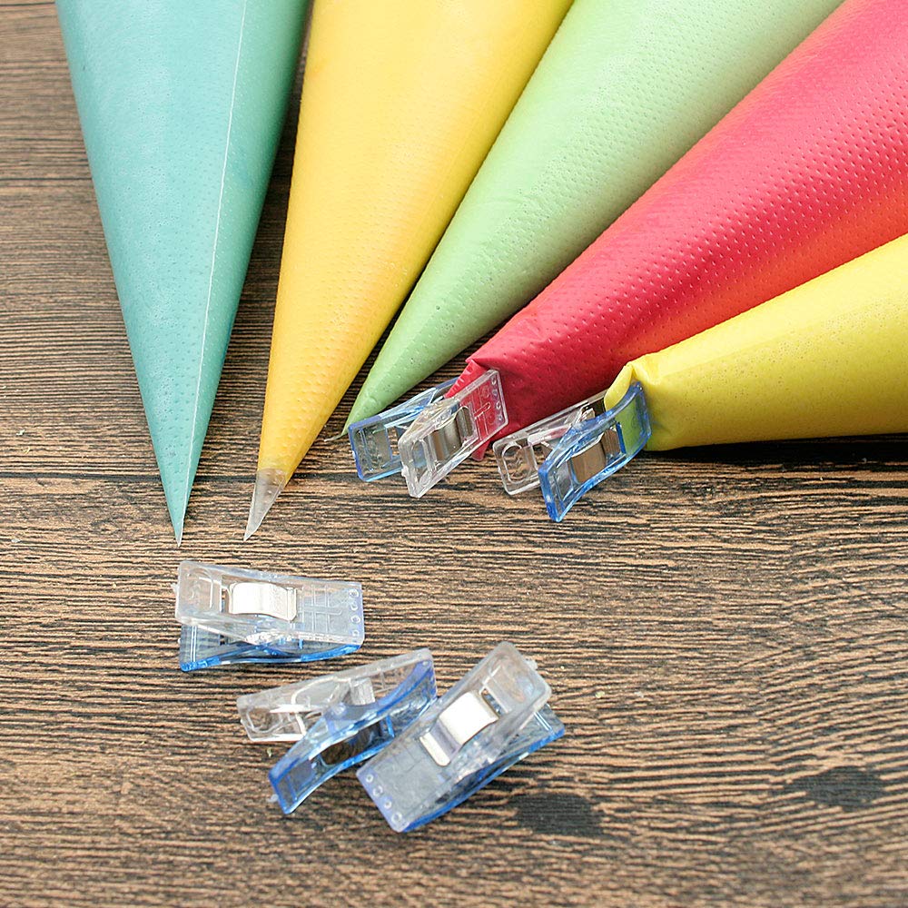 Weetiee Tipless Piping Bags - 100Pcs 12-Inch Disposable Piping Pastry Bag For Royal Icing/Cookies Decorating - Best Frosting Ici