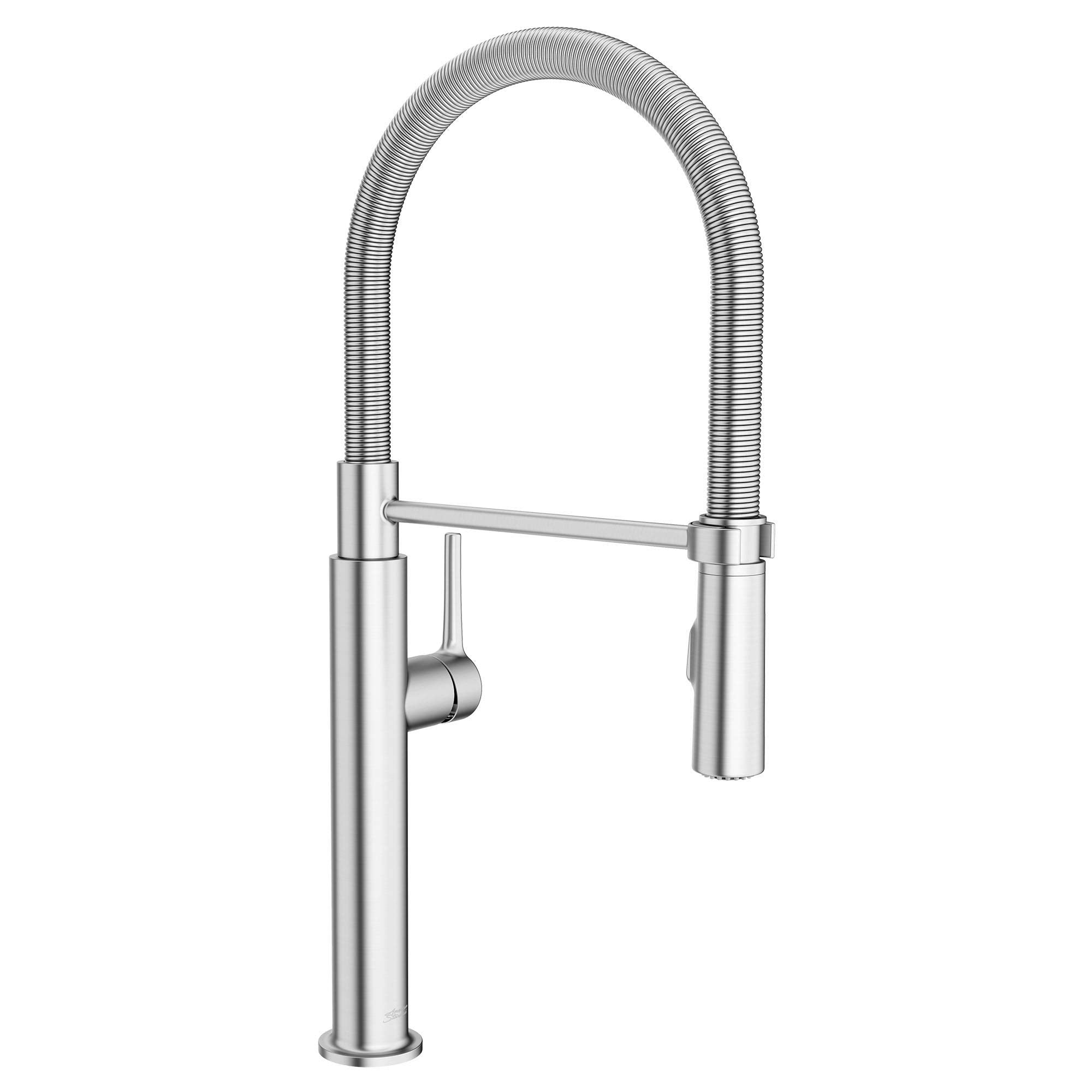 American Standard 4803350.075 Studio S Semi-Pro Kitchen Faucet with Pull-Out Sprayer Stainless Steel