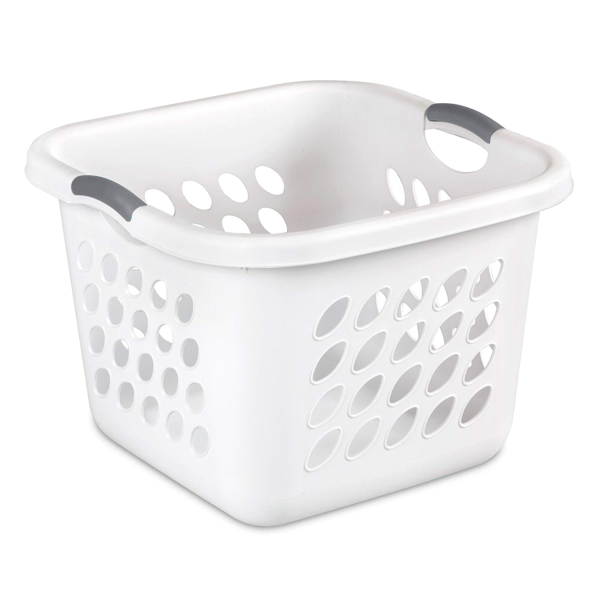 Sterilite 12178006 Laundry Basket, 19'' L X 19'' W X 13.88'' H(Pack Of 1), White(Pack Of 1)