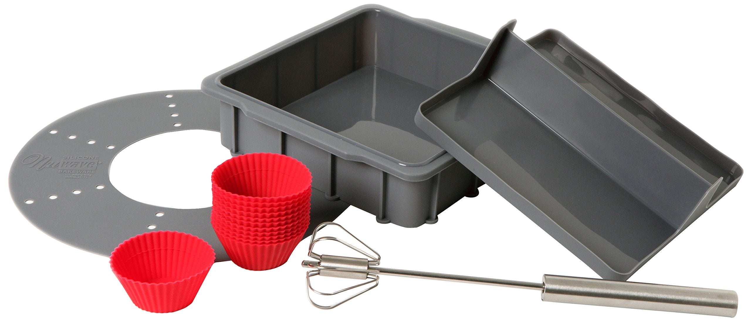 Nuwave Silicone Baking Kit, Grey
