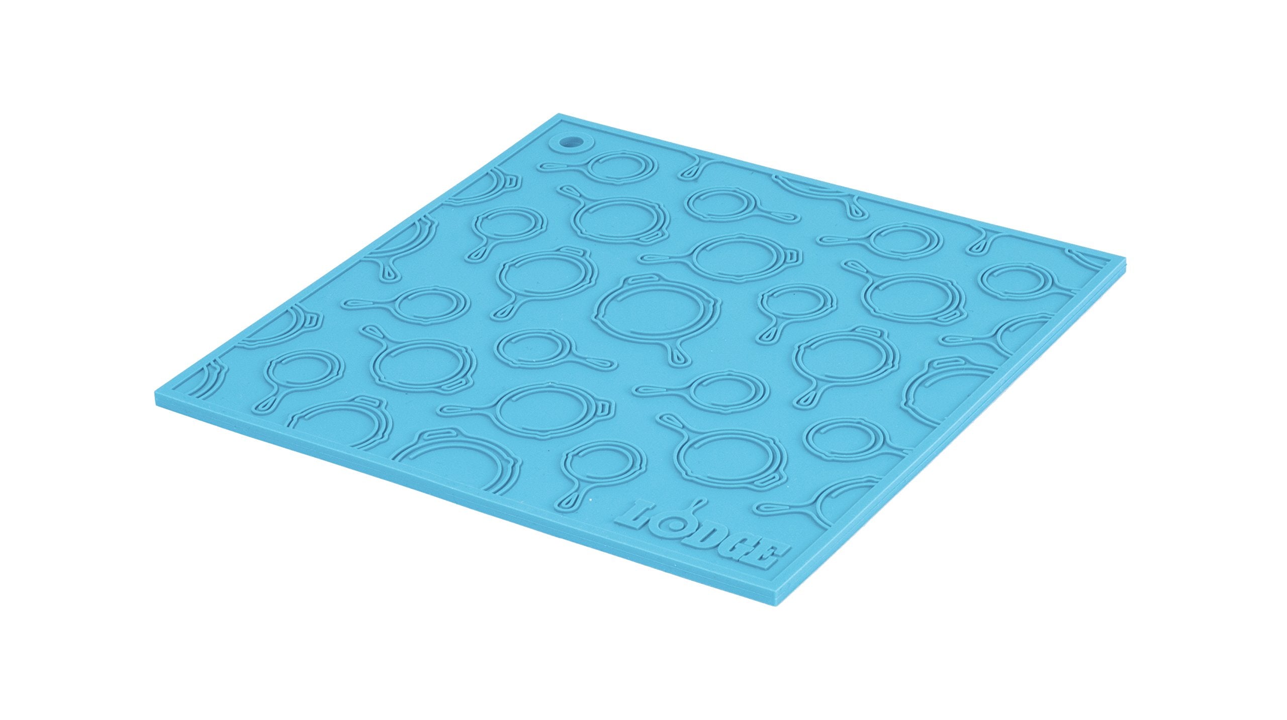 Lodge 7 Inch Silicone Trivet - Dishwasher Safe Trivet Designed for Universal Use - Use as Trivet or Handle Holder - Reusable Hea