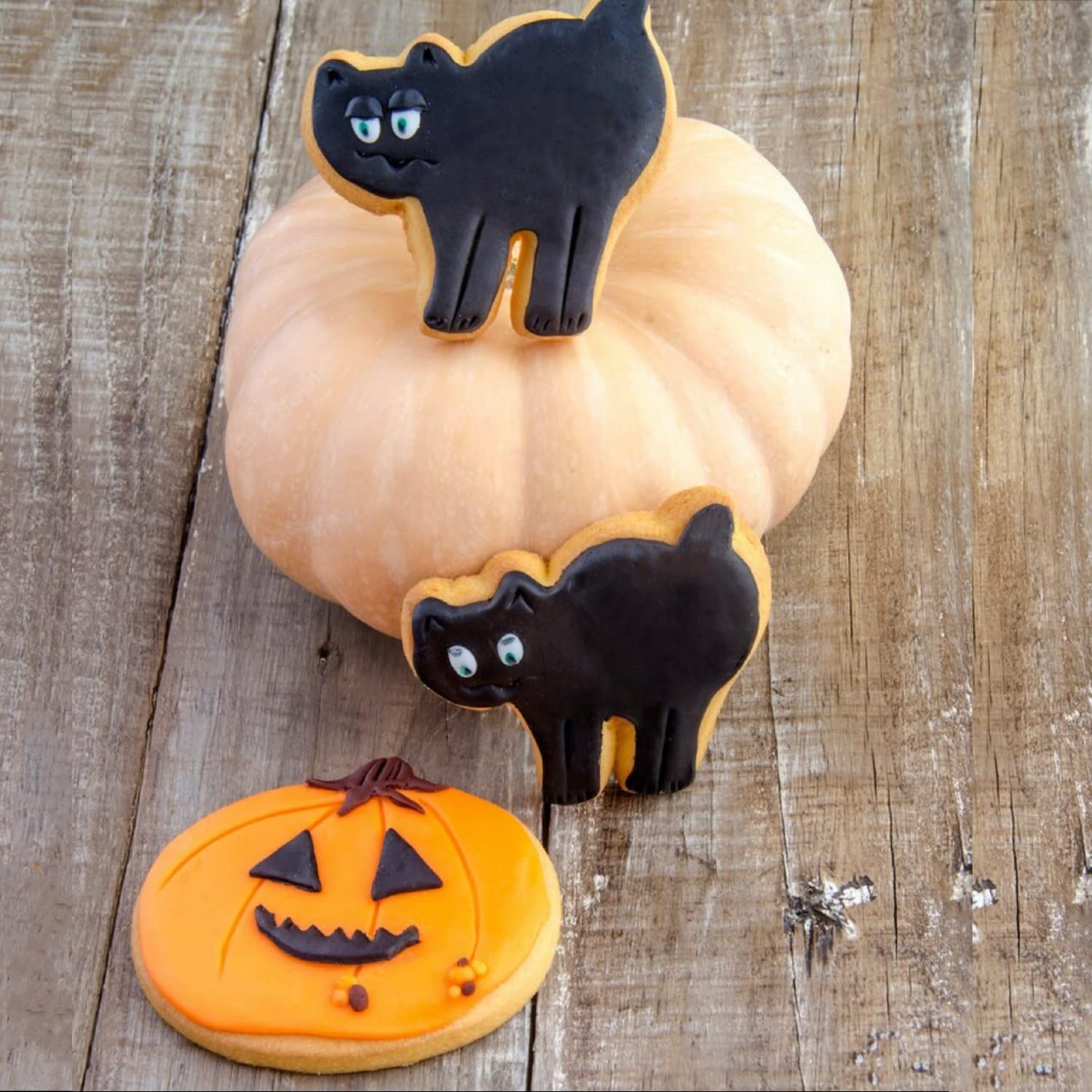 Job Jol Cookie Cutters 6 Pcs, Halloween Cookie Cutters, 3'' To 3.5''
