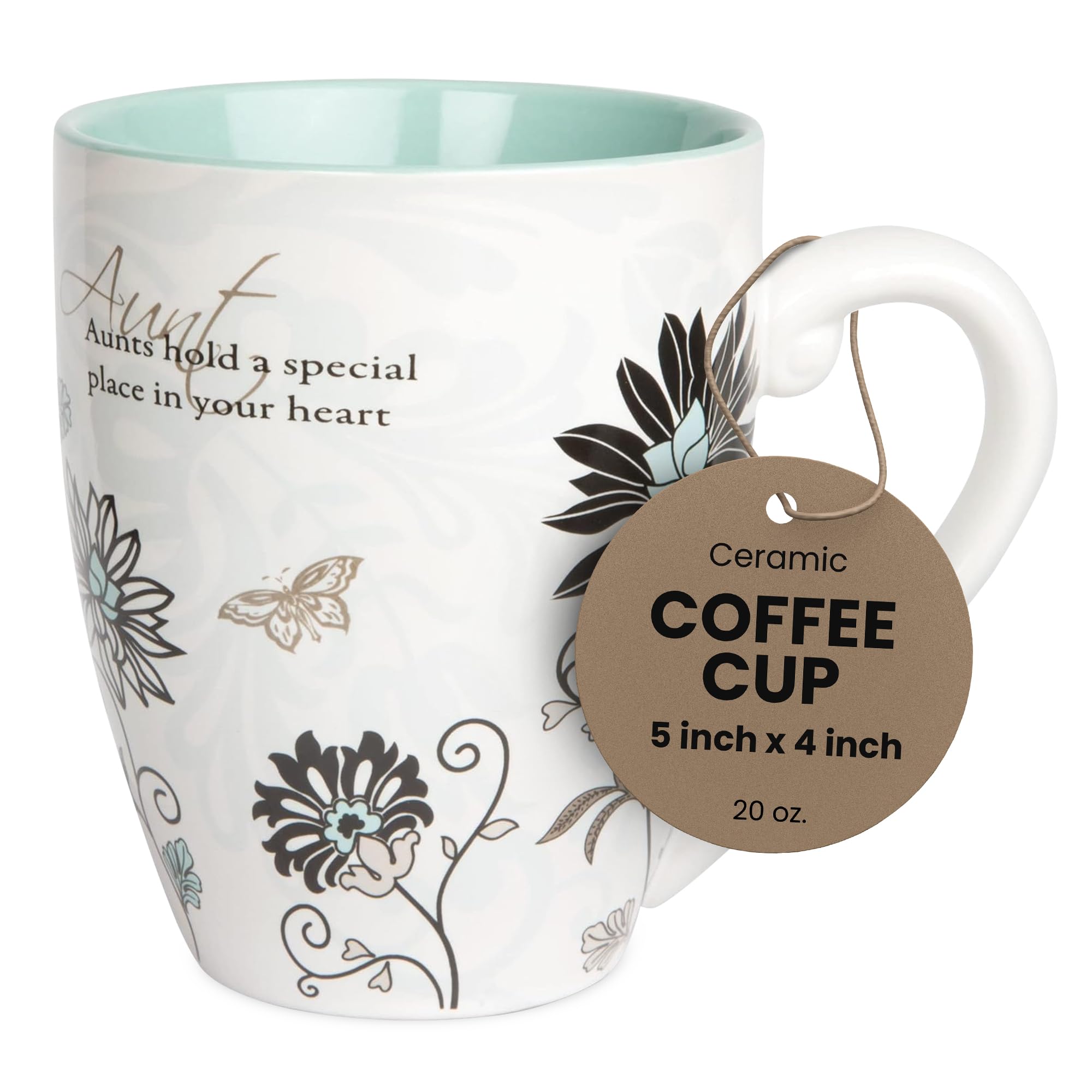 Pavilion Aunt Coffee Mugs - Mark My Words Auntie Mug With ''Aunts Hold A Special Place In Your Heart'' Text Design - Ceramic Cof
