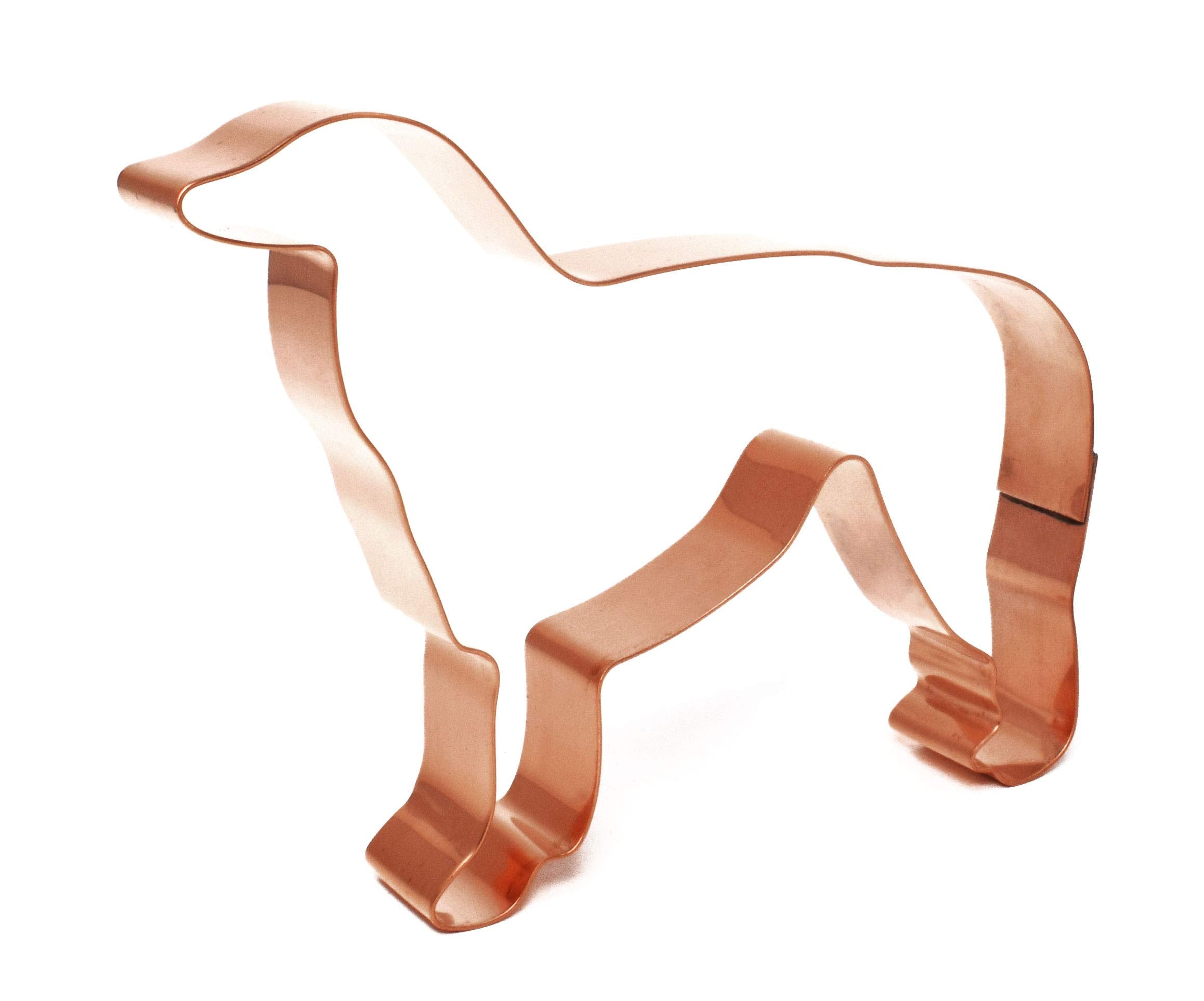 Borzoi Copper Dog Cookie Cutter