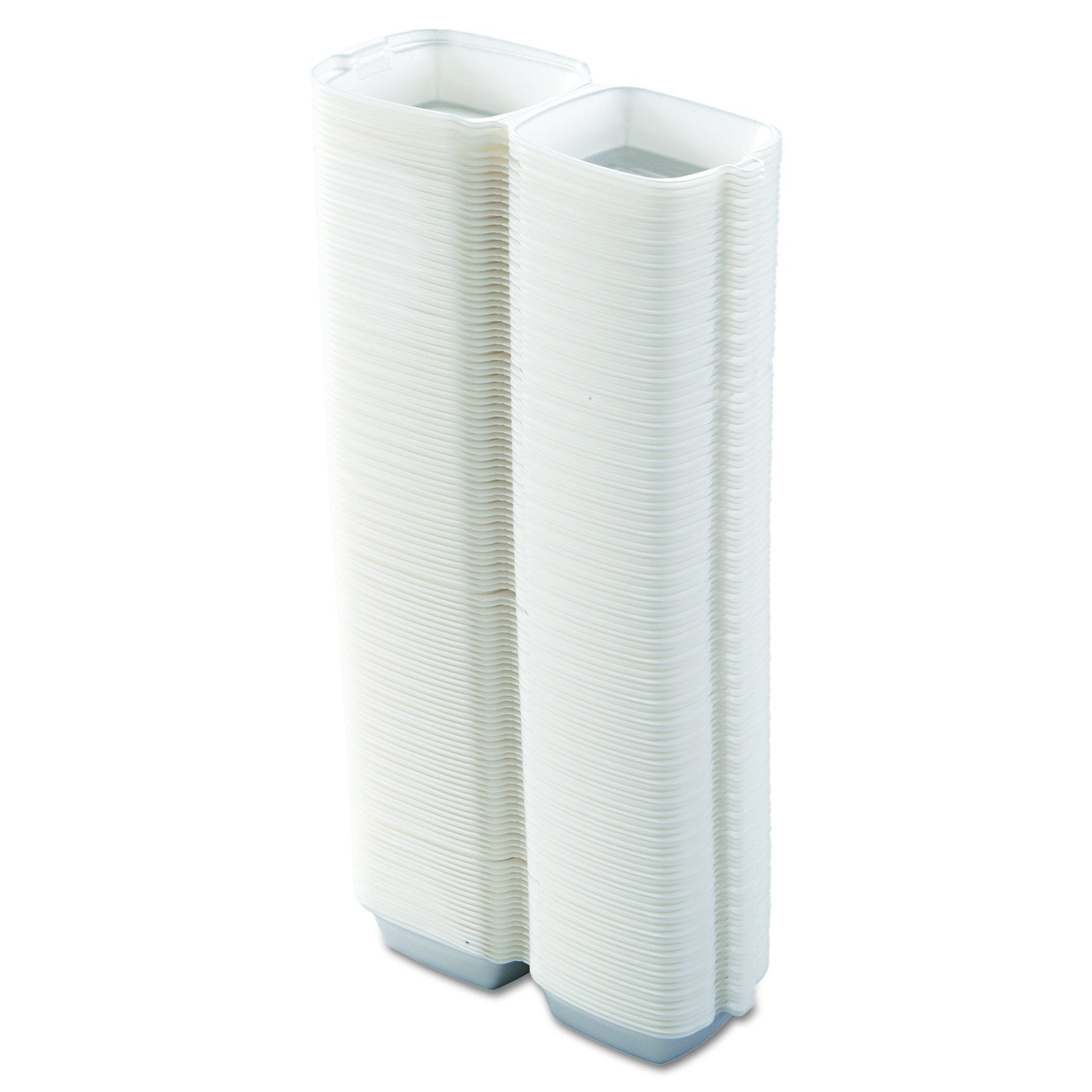 Dart 50Ht1 5 In Med Sandwich Foam Hinged Container (Case Of 500)
